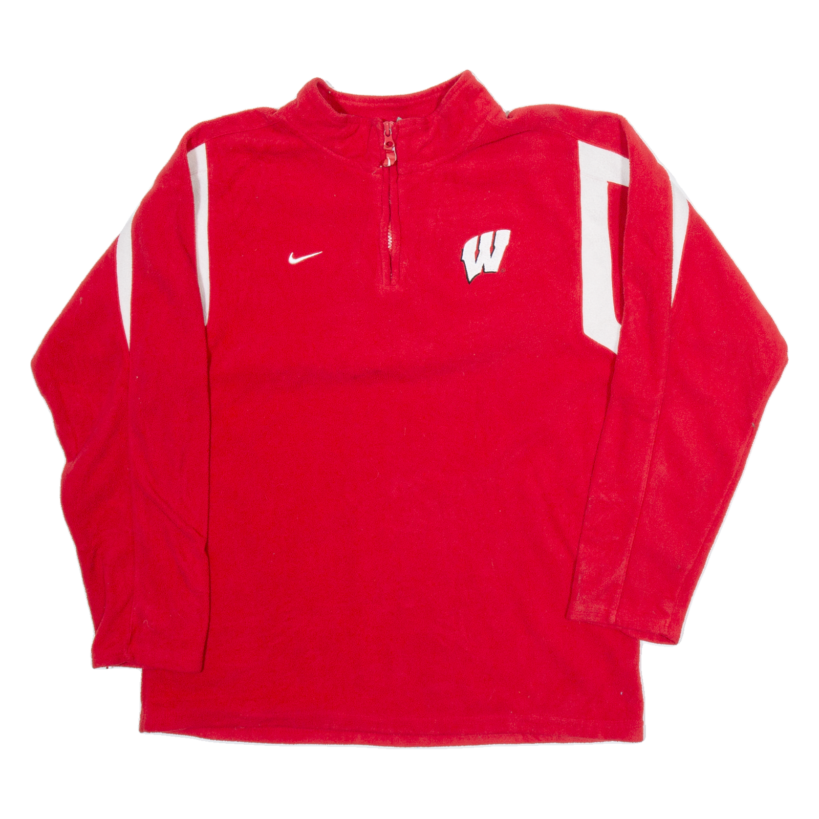 Buy NIKE Mens Fleece Red 1/4 Zip L Refurbished - $44.19 NIKE Mens Fleece Red 1/4 Zip L Refurbished - N/A refurbished available on Cerqular