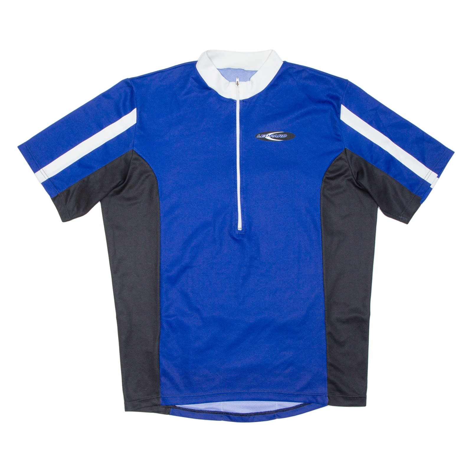 Cycling Mens Jersey Blue 1/2 Zip L Refurbished - N/A refurbished available on Cerqular