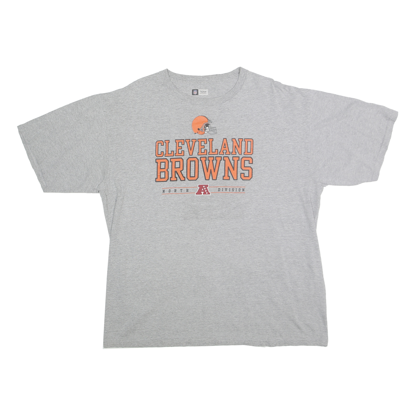 NFL Mens Grey Cleveland Browns Graphic T-Shirt XL Short Sleeve Crew Neck Casual Refurbished - N/A refurbished available on Cerqular