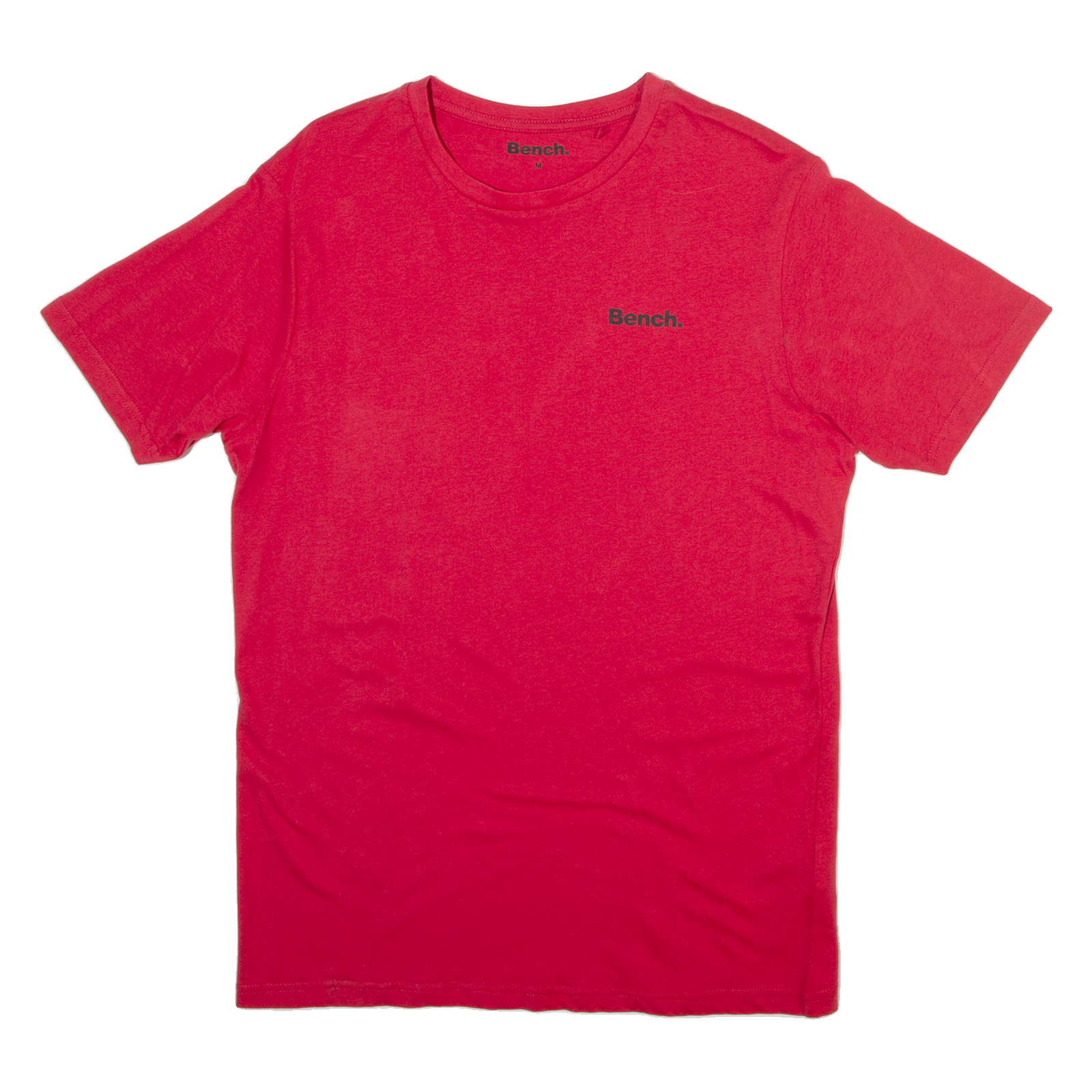 BENCH Mens T-Shirt Red M Refurbished - N/A refurbished available on Cerqular