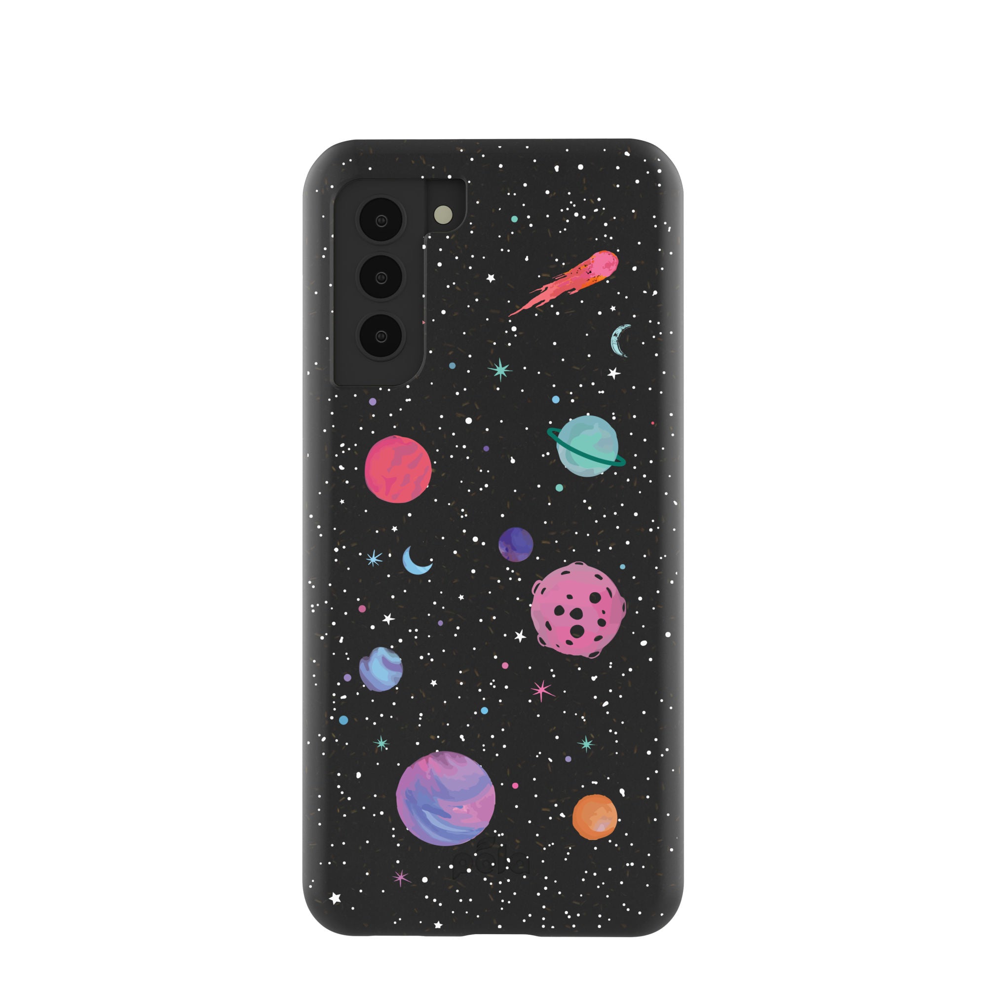 Black Cosmos Samsung Galaxy S21 Case Refurbished - Pela Case refurbished available on Cerqular
