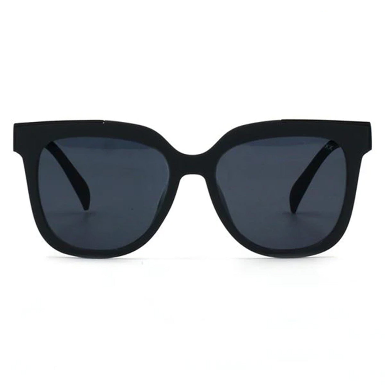 Coco - Sustainable Black Frame Black Lens Wayfarer Sunglasses | Color: Black | Size: OS Refurbished - N/A refurbished available on Cerqular