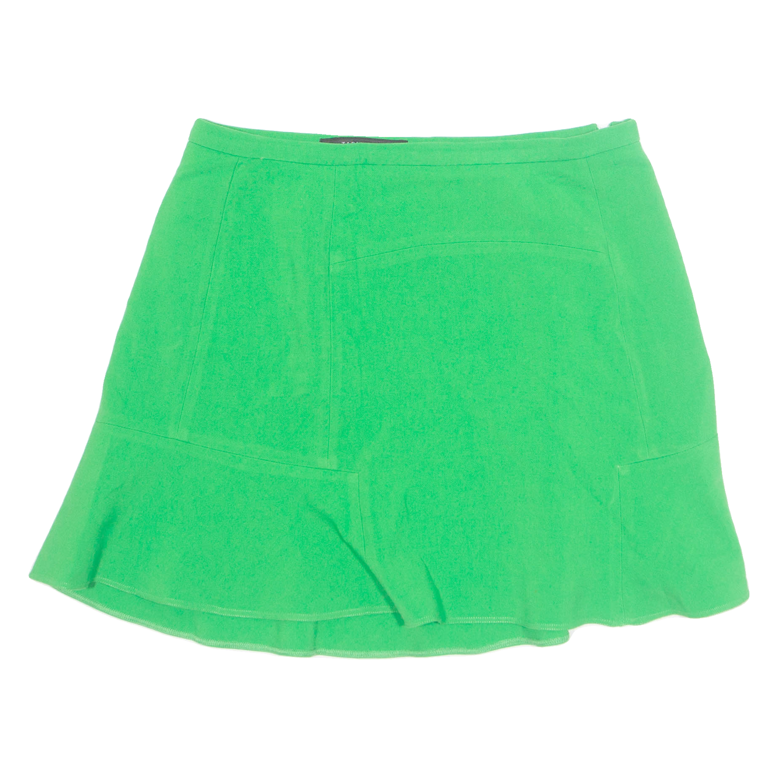 ZARA Womens Mini Skirt Green Short L Refurbished - N/A refurbished available on Cerqular
