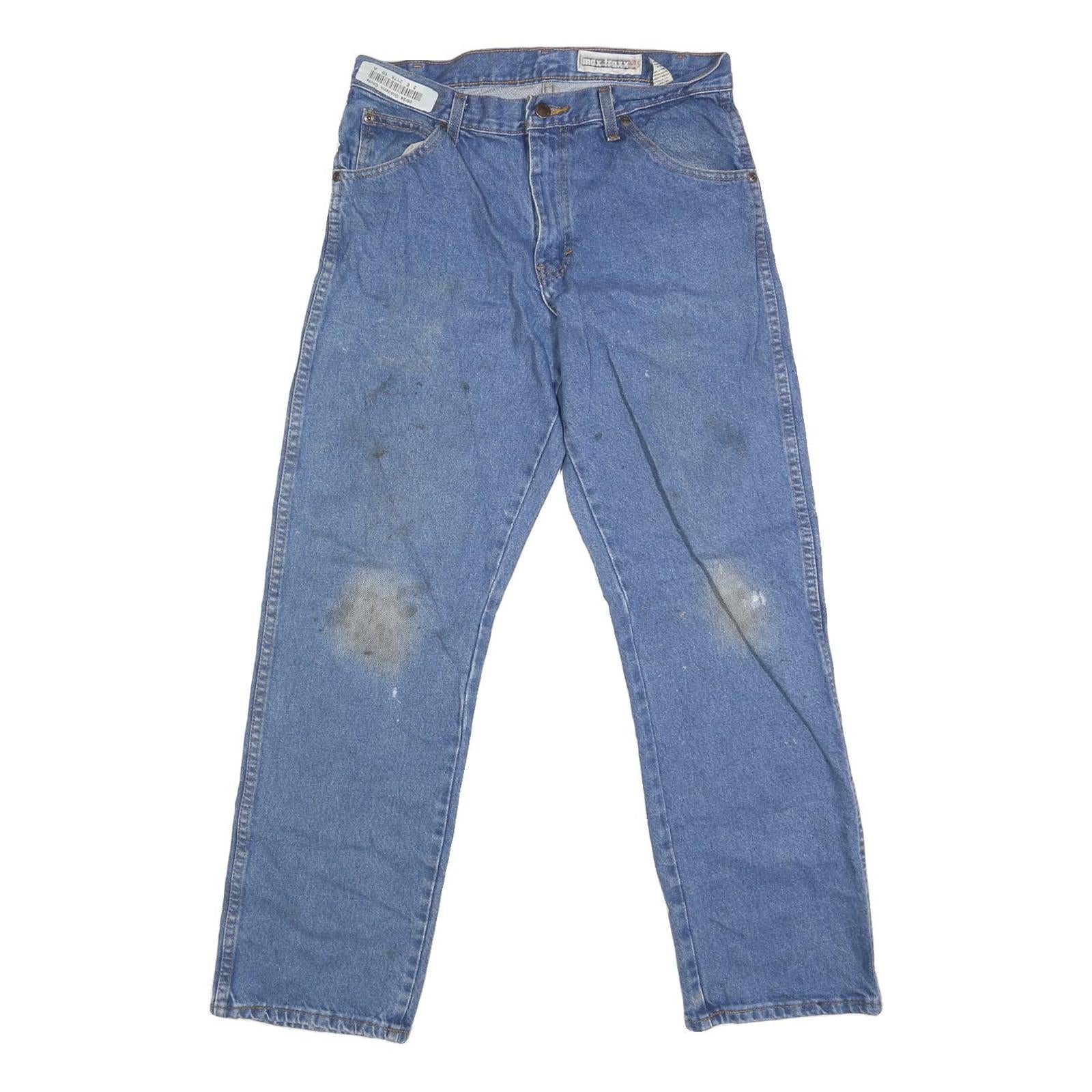 DICKIES Mens Regular Fit Blue Denim Jeans W30 L29 Workwear Casual Zip Refurbished - N/A refurbished available on Cerqular