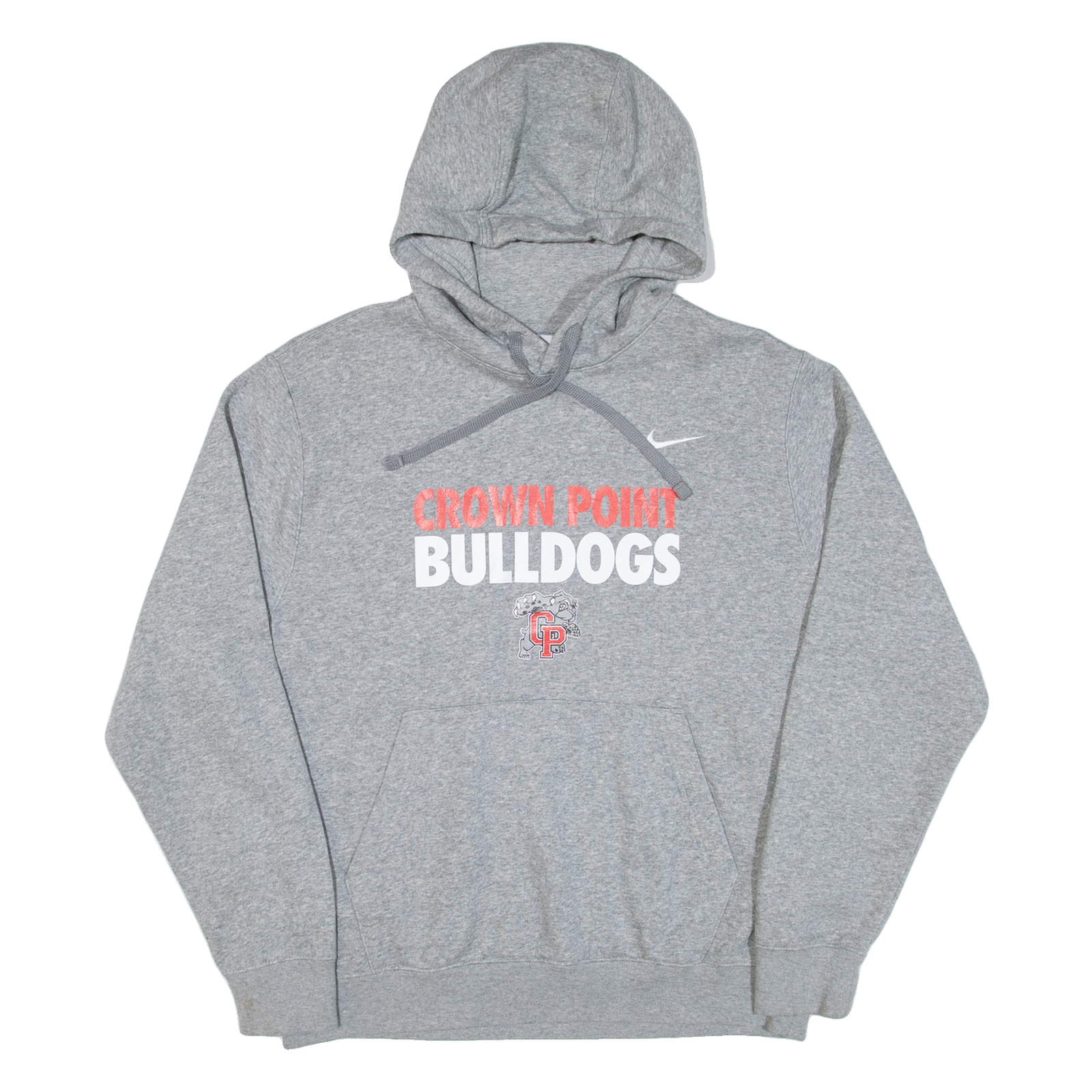 Buy NIKE Crown Points Bulldogs Mens Grey Hoodie USA M Refurbished - $29.89 NIKE Crown Points Bulldogs Mens Grey Hoodie USA M Refurbished - N/A refurbished available on Cerqular