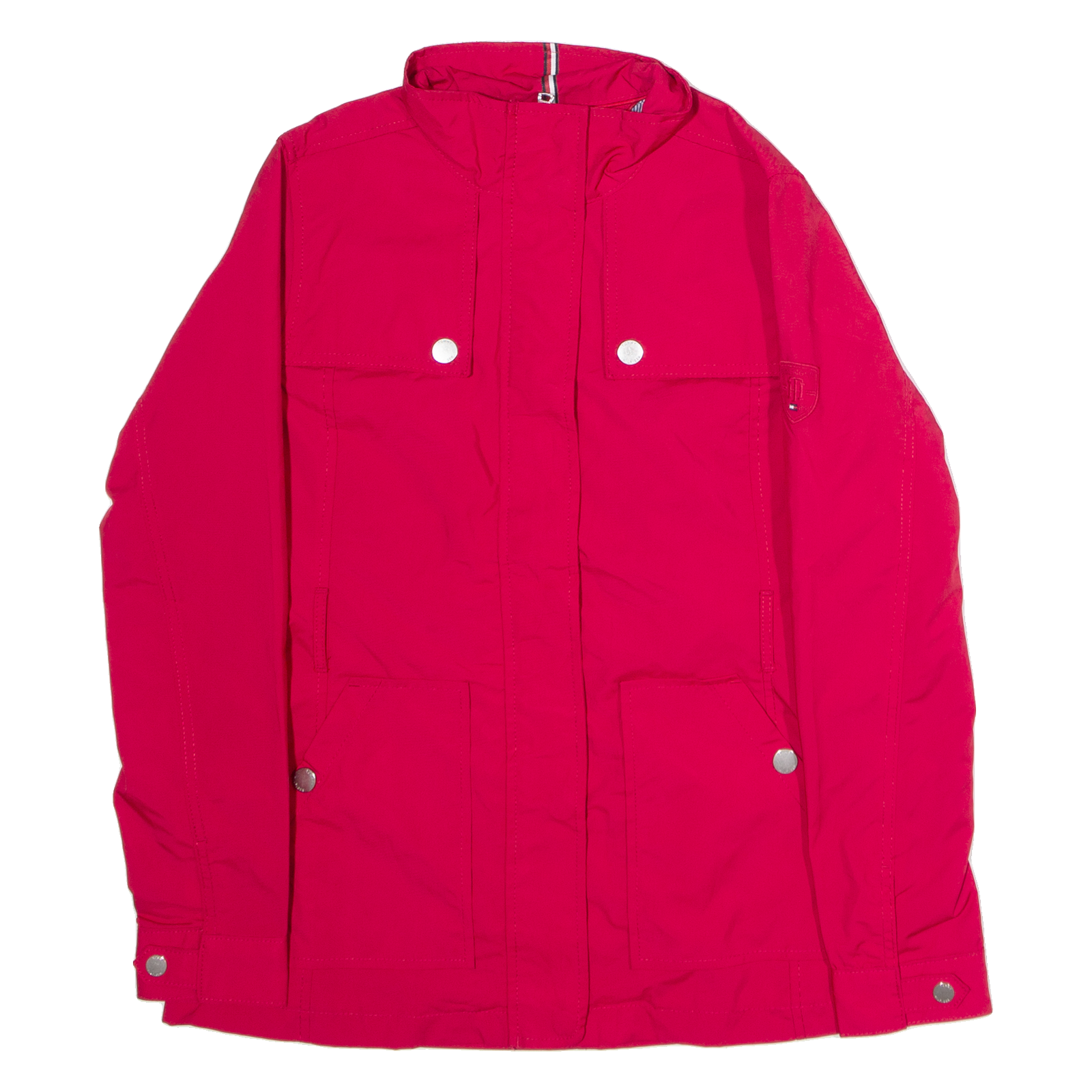 TOMMY HILFIGER Womens Coat Red Canvas S Refurbished - N/A refurbished available on Cerqular