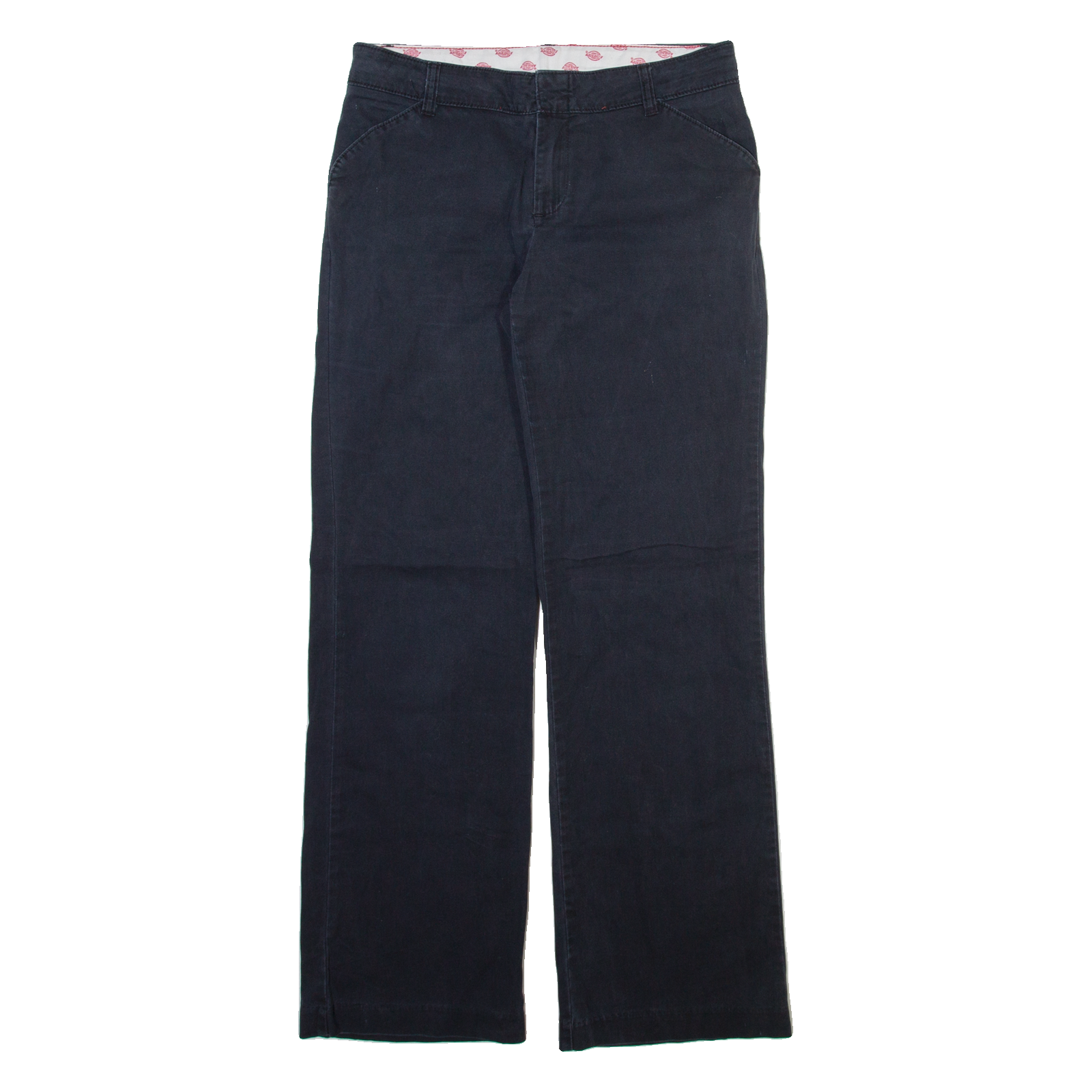 DICKIES Womens Trousers Grey Relaxed Straight W30 L30 Refurbished - N/A refurbished available on Cerqular