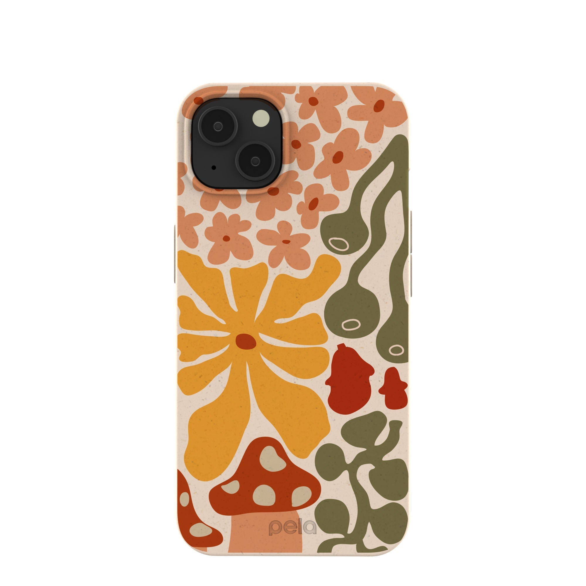 Seashell Fall Flourish iPhone 13 Case Refurbished - Pela Case refurbished available on Cerqular