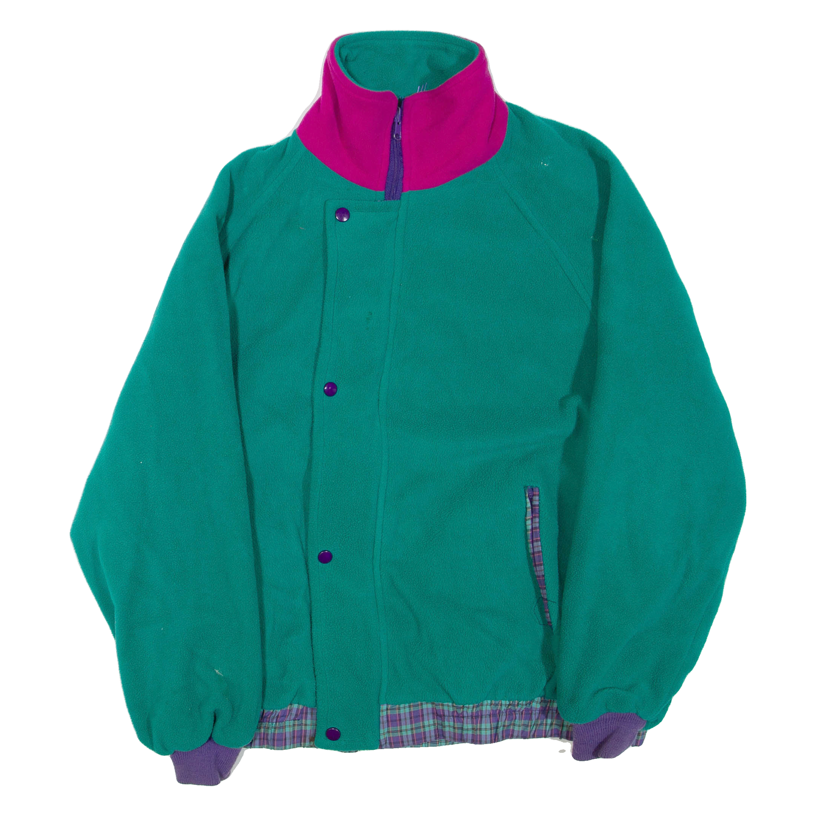 SHERWOOD Reversible Mens Fleece Jacket Green L Refurbished - N/A refurbished available on Cerqular