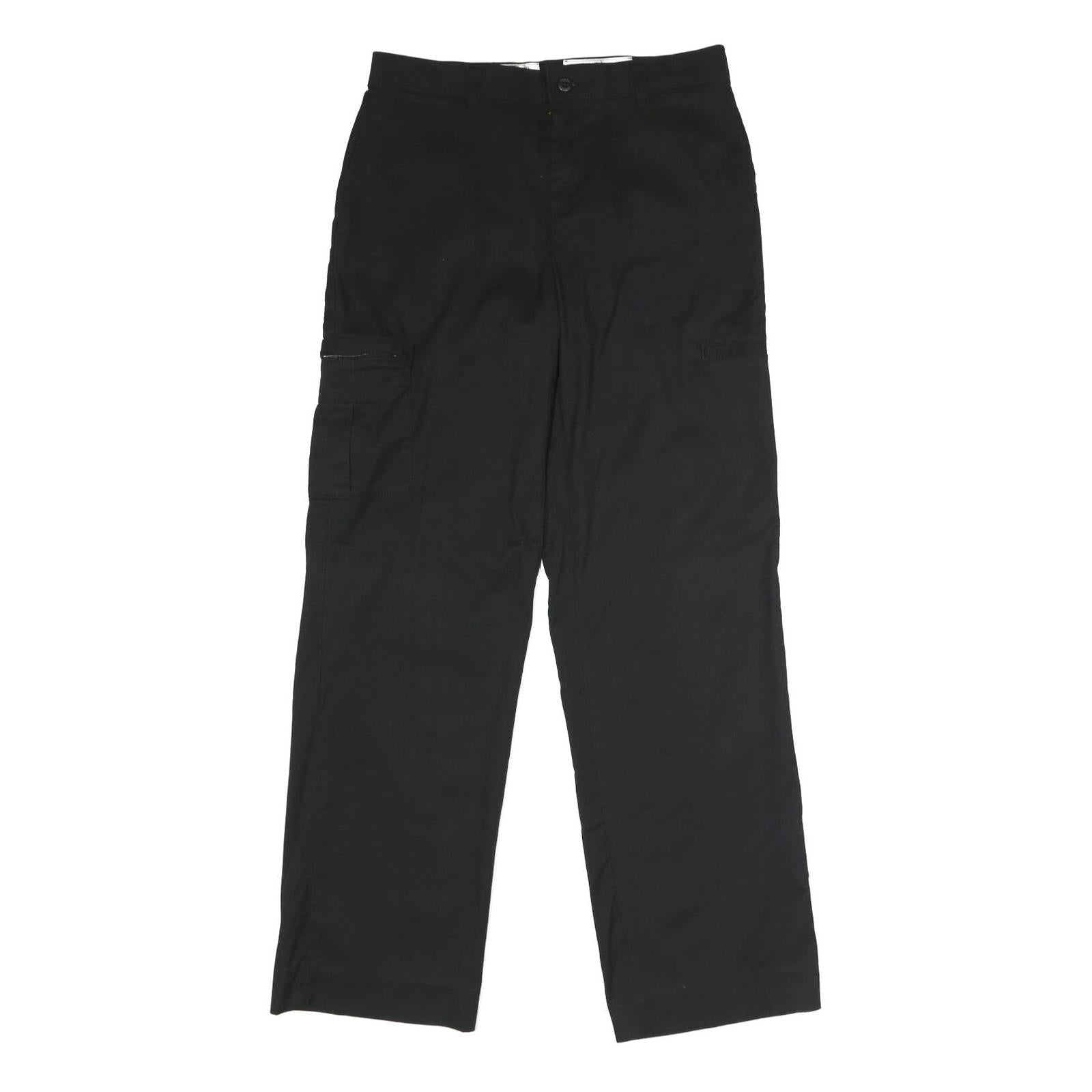 DICKIES Womens Black Polyester Blend Regular Straight Trousers W30 L32 Workwear Refurbished - N/A refurbished available on Cerqular
