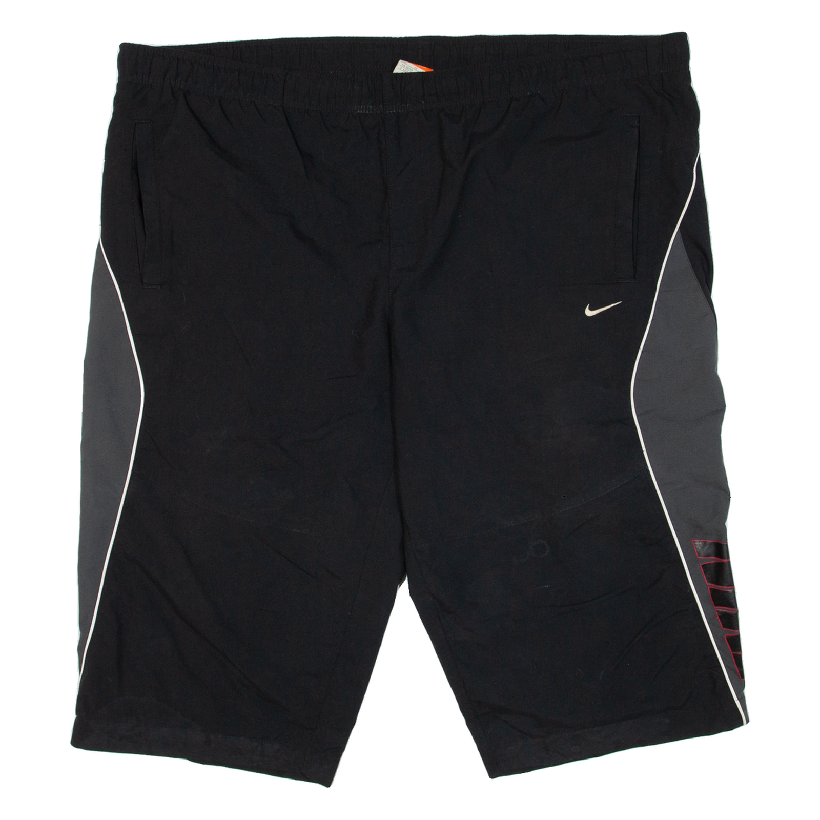 NIKE Mesh Lining Mens Sports Shorts Black Relaxed XL W46 Refurbished - N/A refurbished available on Cerqular