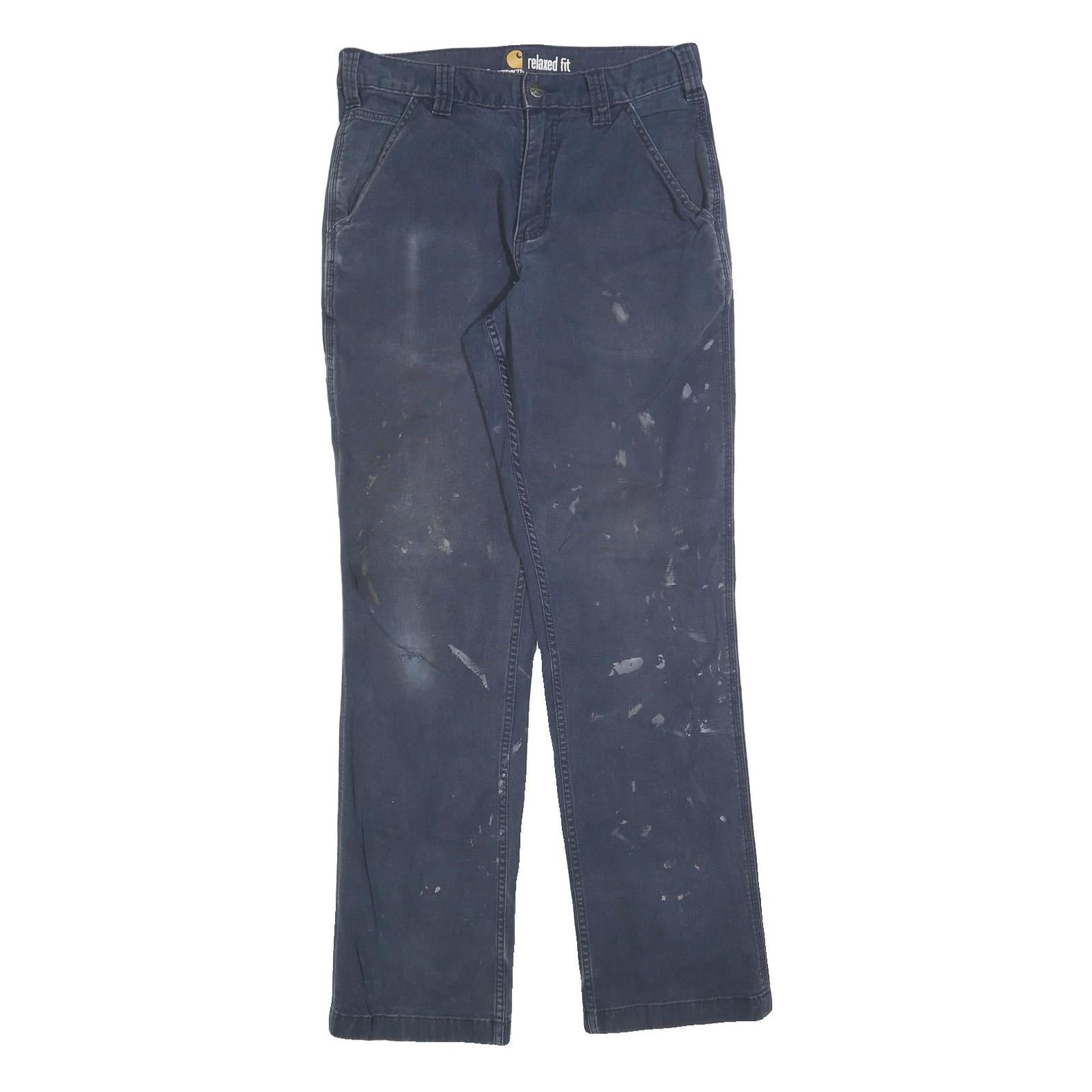Buy CARHARTT Mens Jeans Navy Relaxed Straight Denim Medium W31 L34 Workwear Refurbished - $49.39 CARHARTT Mens Jeans Navy Relaxed Straight Denim Medium W31 L34 Workwear Refurbished - N/A refurbished available on Cerqular