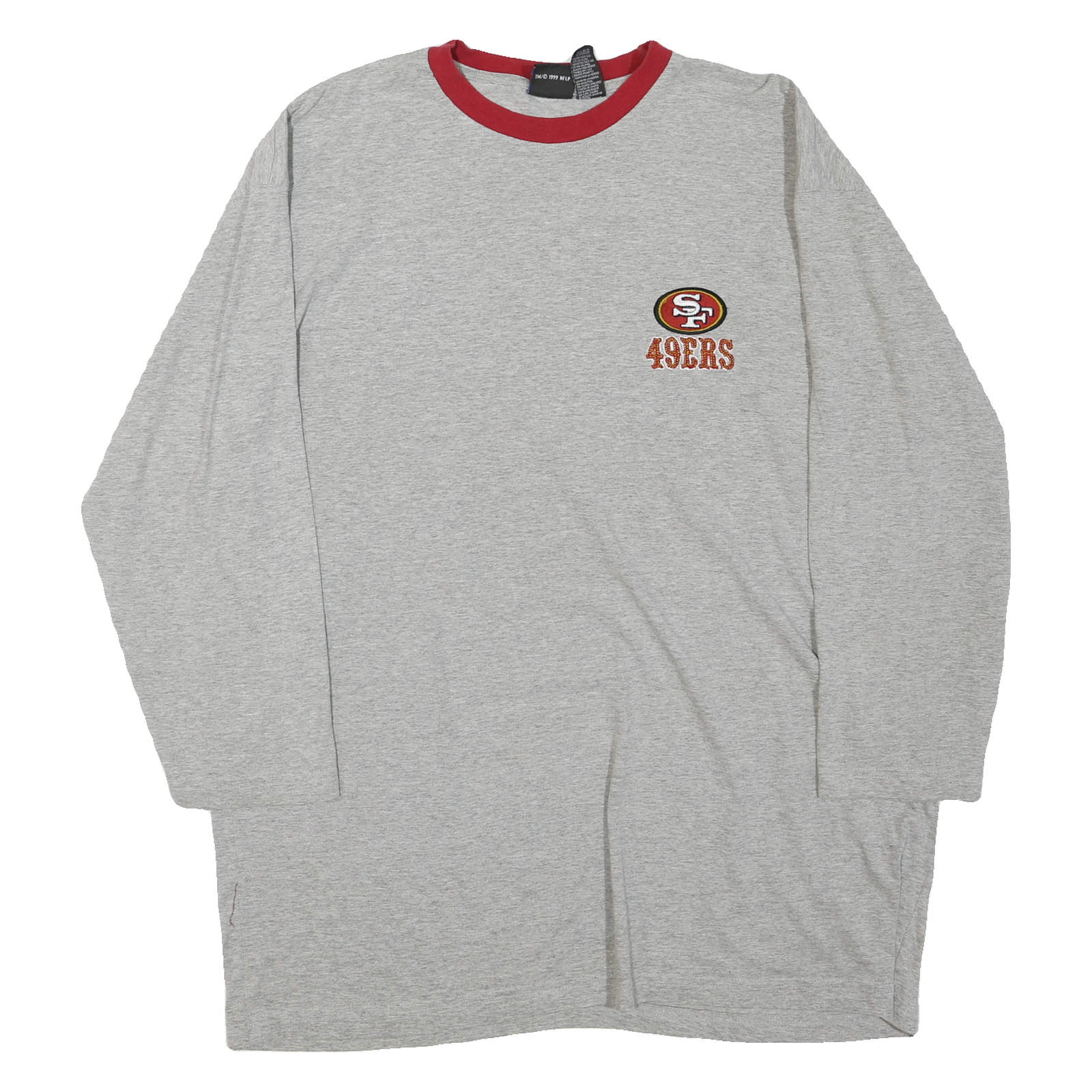 Buy NFL Mens Grey Red 49ers Graphic T-Shirt XL Long Sleeve Crew Neck Football Refurbished - $28.59 NFL Mens Grey Red 49ers Graphic T-Shirt XL Long Sleeve Crew Neck Football Refurbished - N/A refurbished available on Cerqular