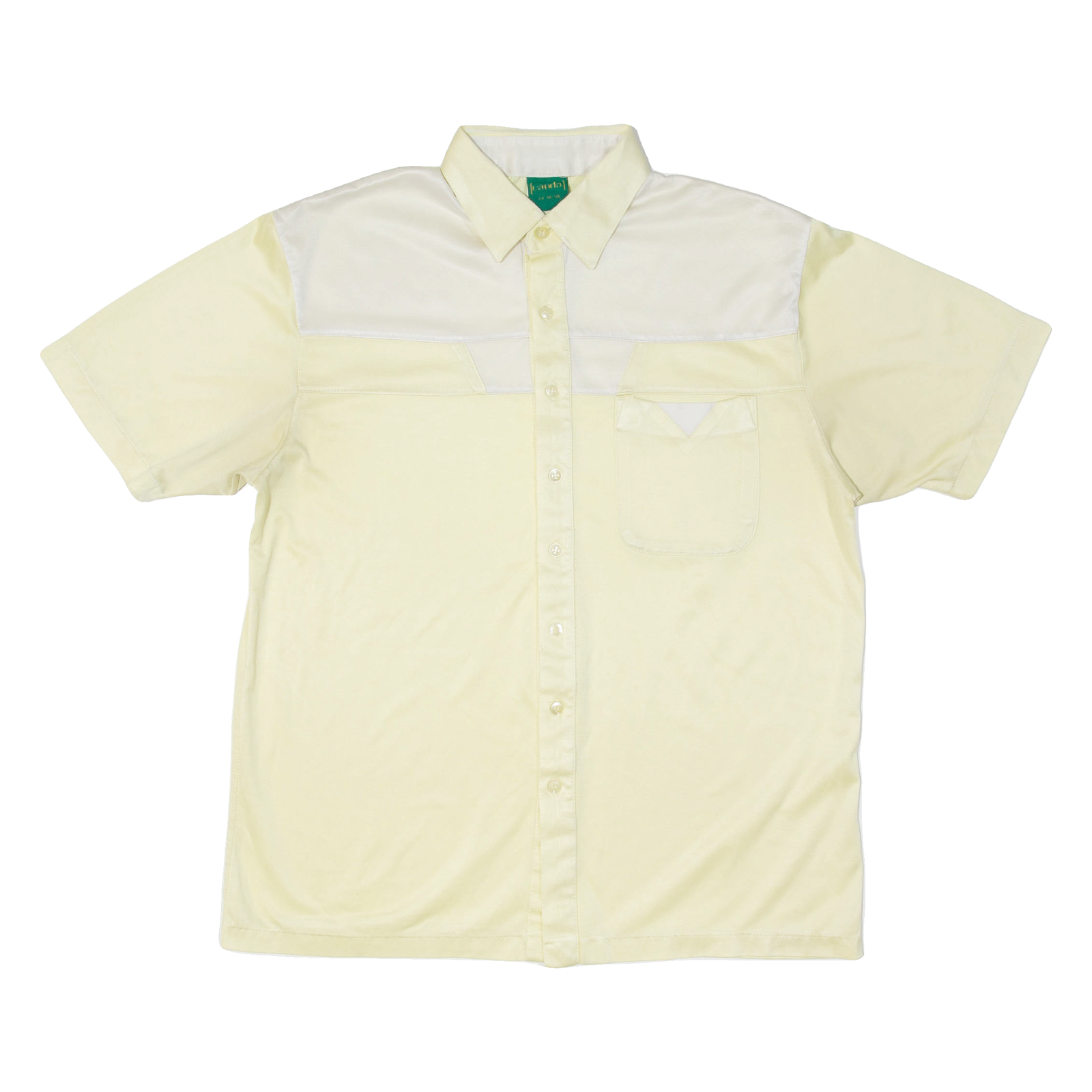 CANDA Mens Plain Shirt Yellow 90s M Refurbished - N/A refurbished available on Cerqular