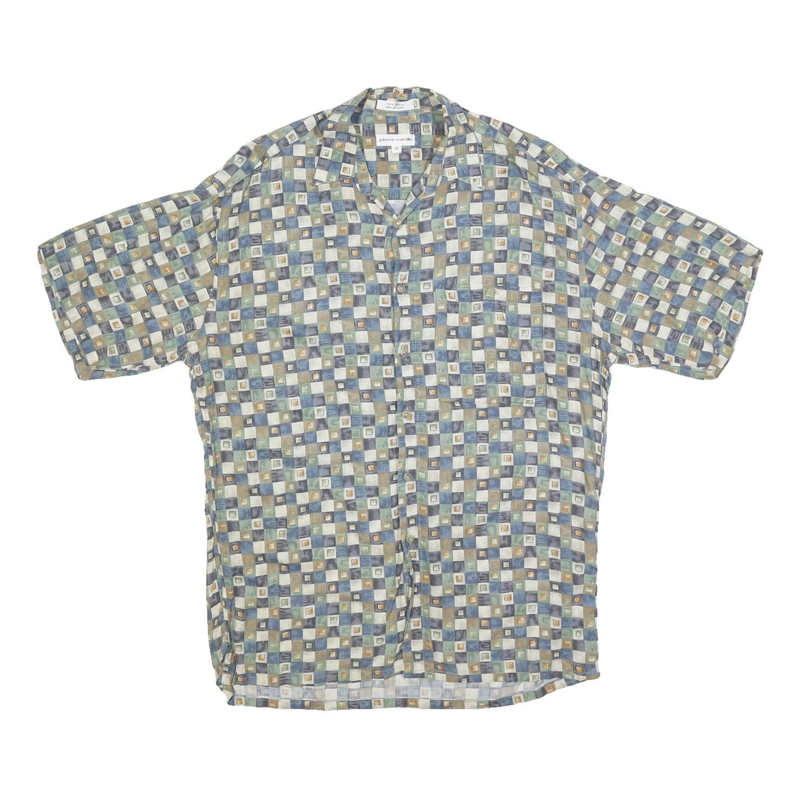 Buy PIERRE CARDIN Mens Blue Green Brown Check Shirt M Cotton Blend Casual Refurbished - $33.79 PIERRE CARDIN Mens Blue Green Brown Check Shirt M Cotton Blend Casual Refurbished - N/A refurbished available on Cerqular