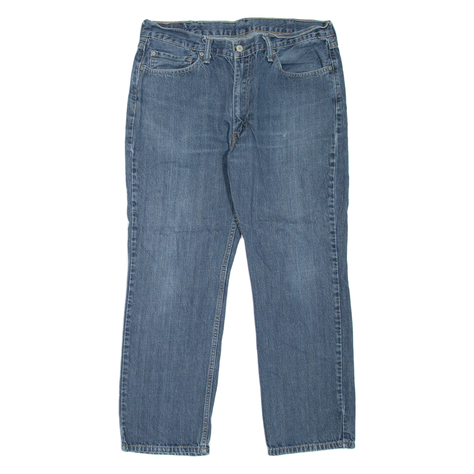 LEVI'S 514 Jeans Mens Blue Slim Straight Stone Wash W38 L30 Refurbished - N/A refurbished available on Cerqular