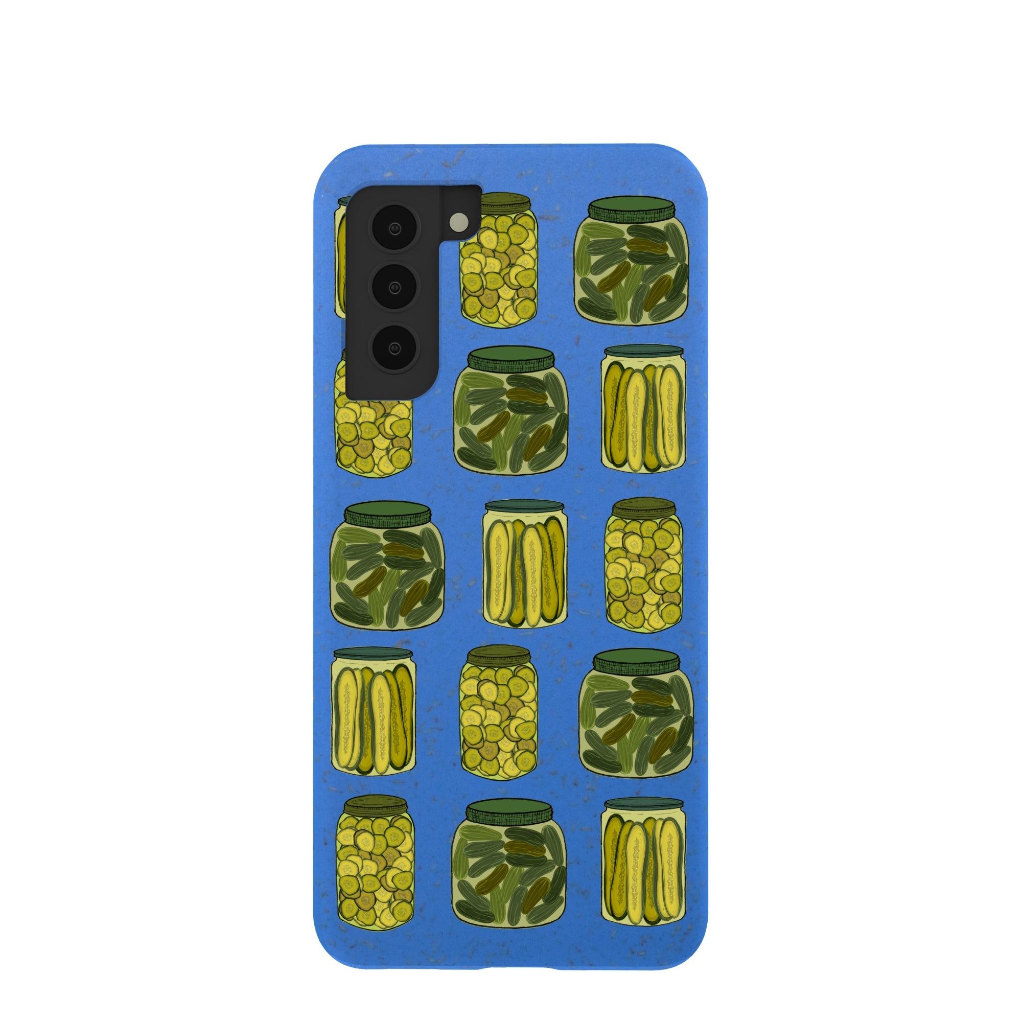 Electric Blue Pickling Pickles Samsung Galaxy S21 Case Refurbished - Pela Case refurbished available on Cerqular