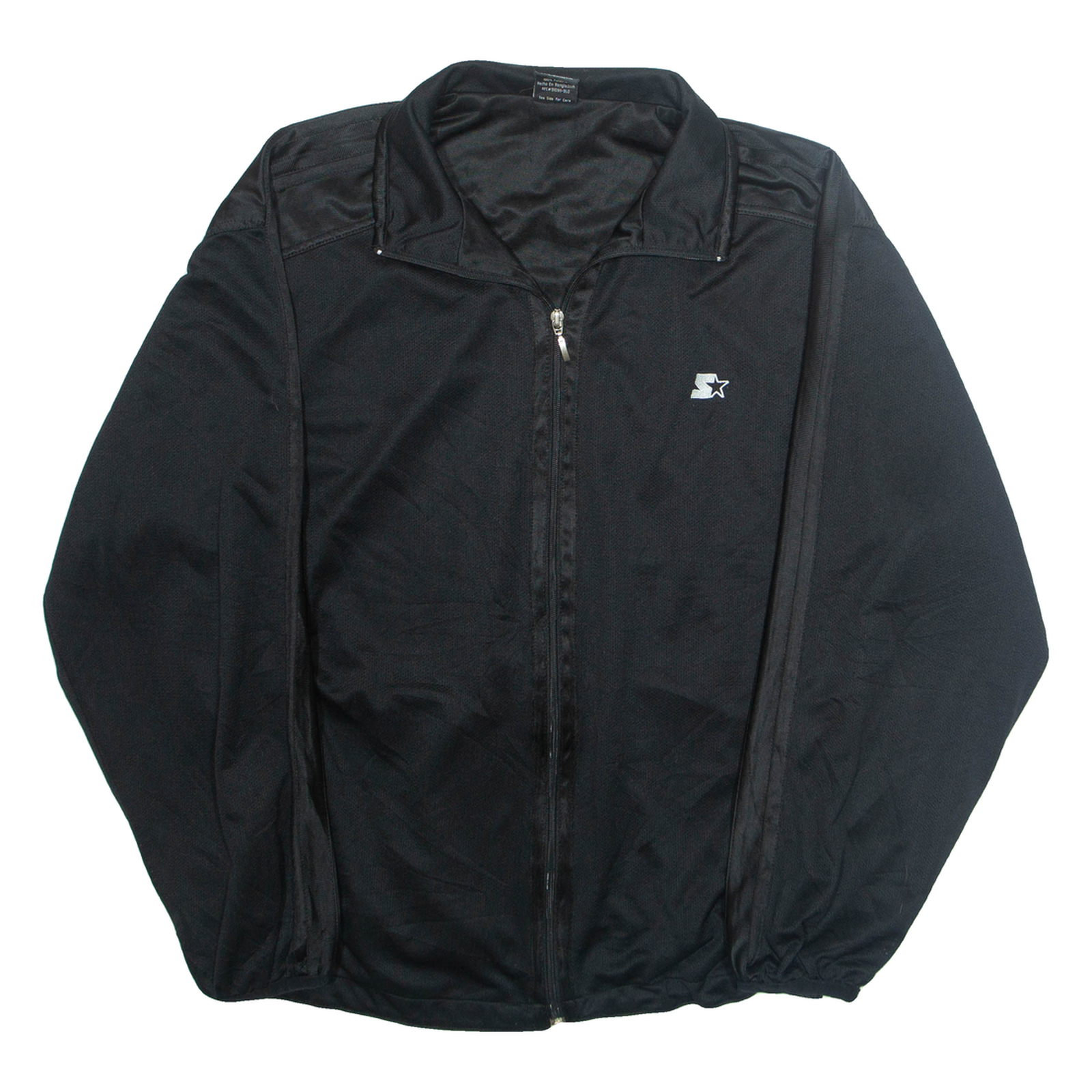 STARTER Mens Track Jacket Black L Refurbished - N/A refurbished available on Cerqular