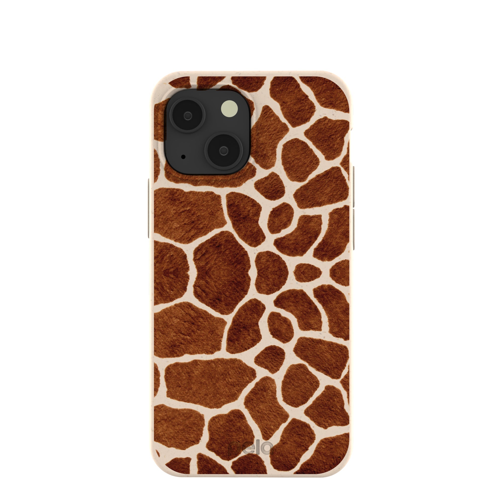 Seashell Giraffe iPhone 13 Mini Case Refurbished - Pela Case refurbished available on Cerqular