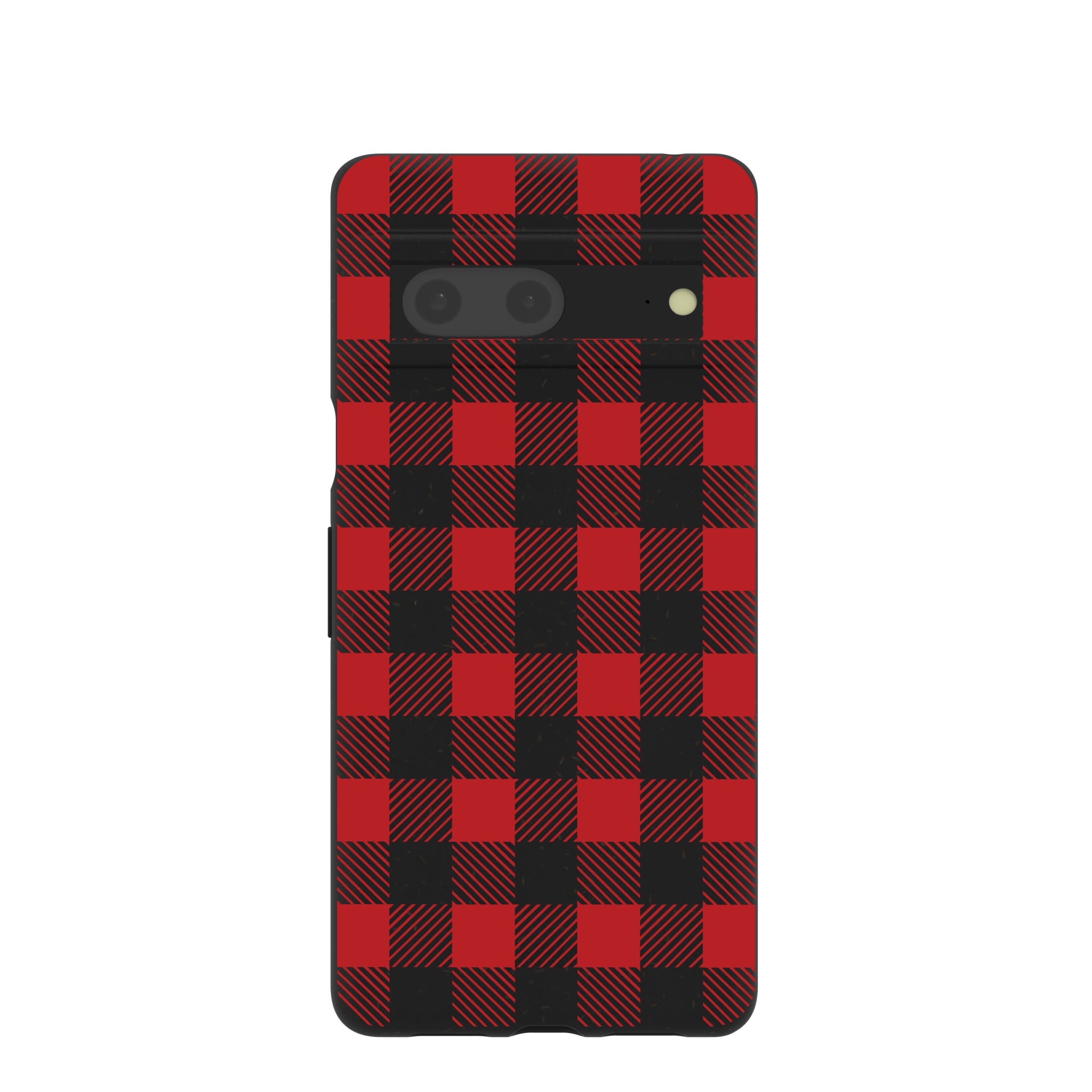Black Flannel Google Pixel 7 Case Refurbished - Pela Case refurbished available on Cerqular