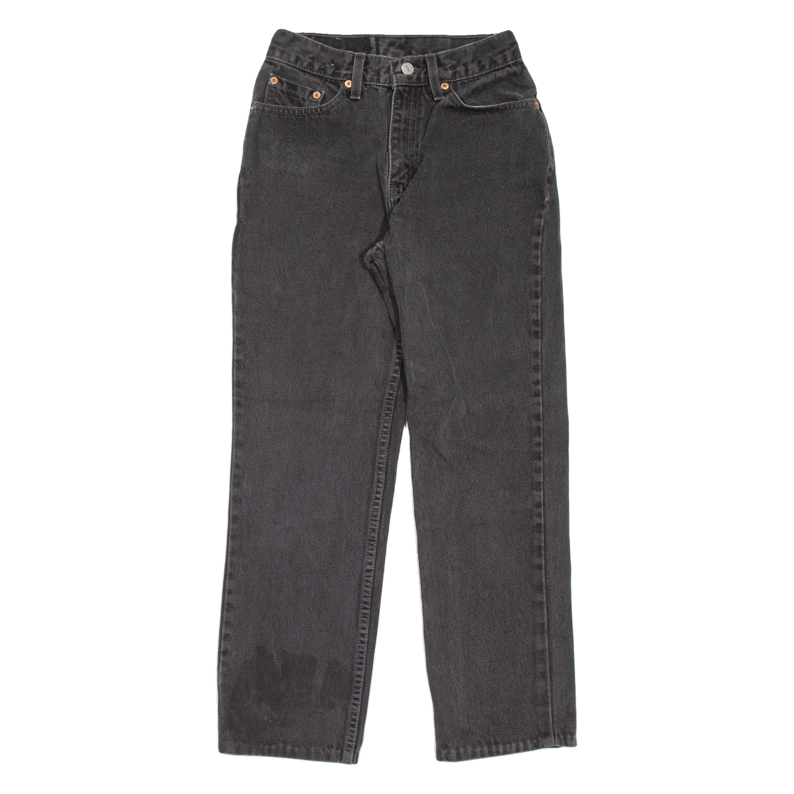 LEVI'S 512 Womens Jeans Grey Slim Straight 90s W24 L26 Refurbished - N/A refurbished available on Cerqular