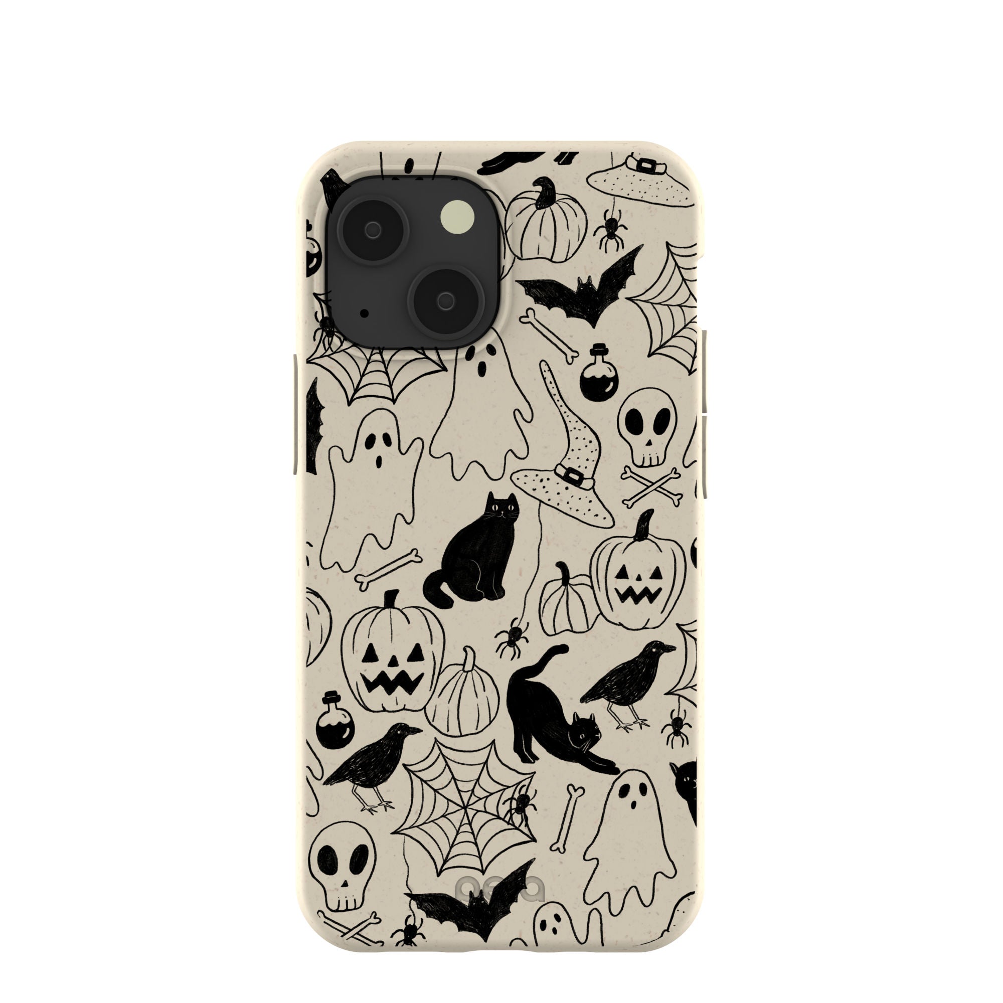 London Fog Sketchy Spirits iPhone 13 Mini Case Refurbished - Pela Case refurbished available on Cerqular
