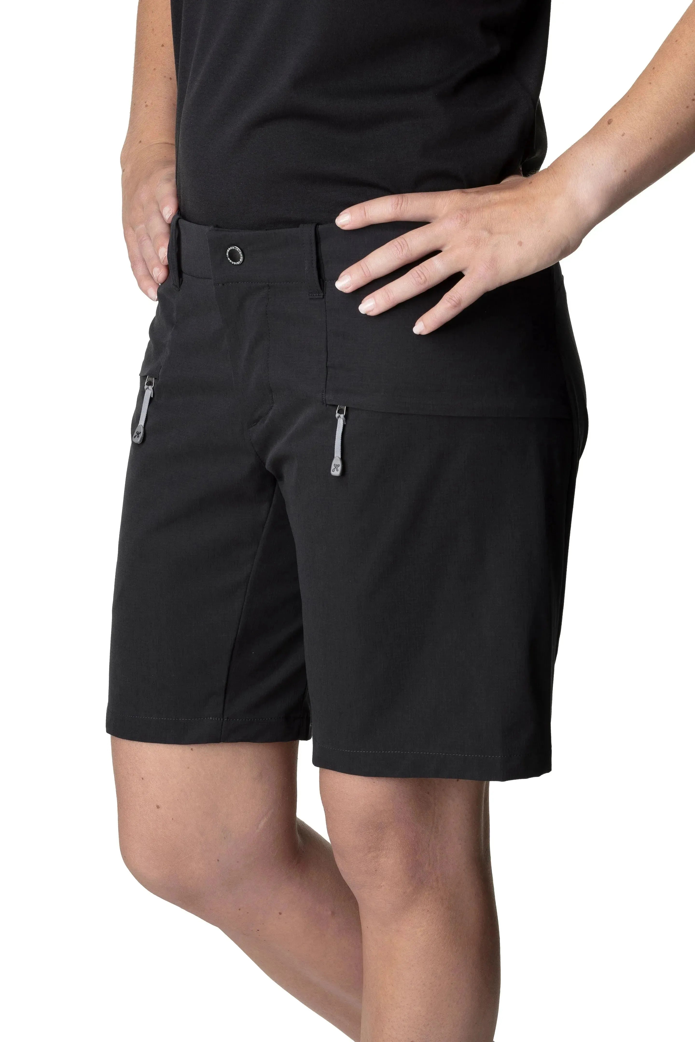 W's Daybreak Shorts | Color: true black | Size: S Refurbished - Houdini Sportswear refurbished available on Cerqular