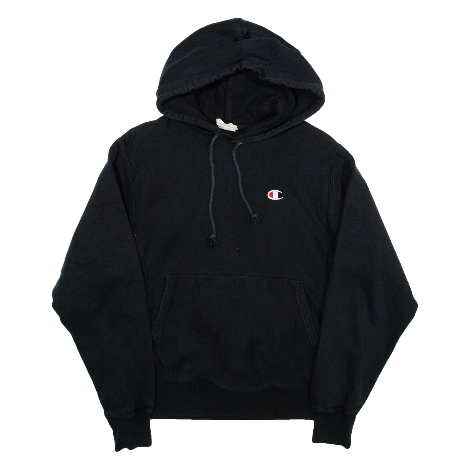 CHAMPION REVERSE WEAVE Mens Black Hoodie S Refurbished - N/A refurbished available on Cerqular