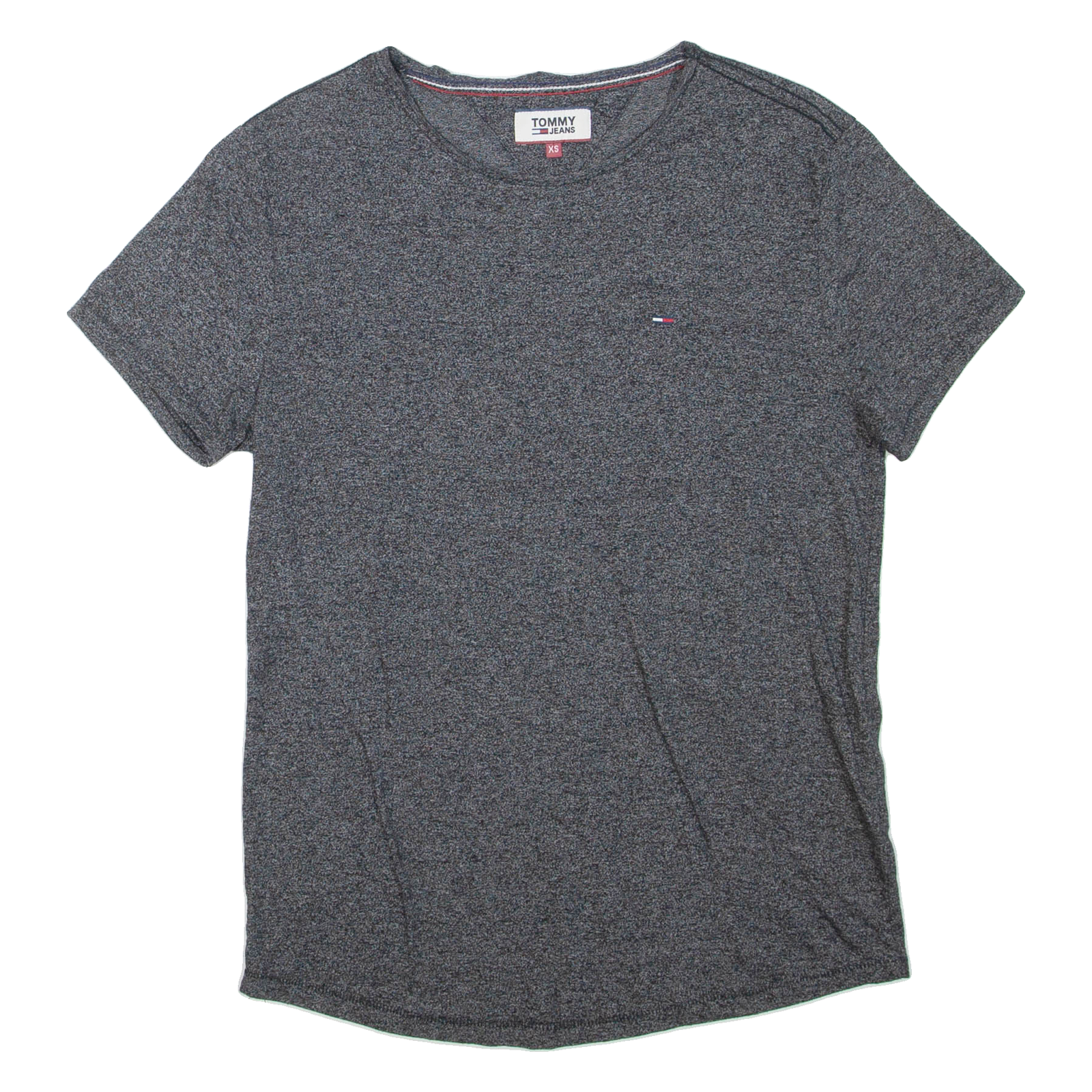 TOMMY JEANS Womens T-Shirt Grey XS Refurbished - N/A refurbished available on Cerqular