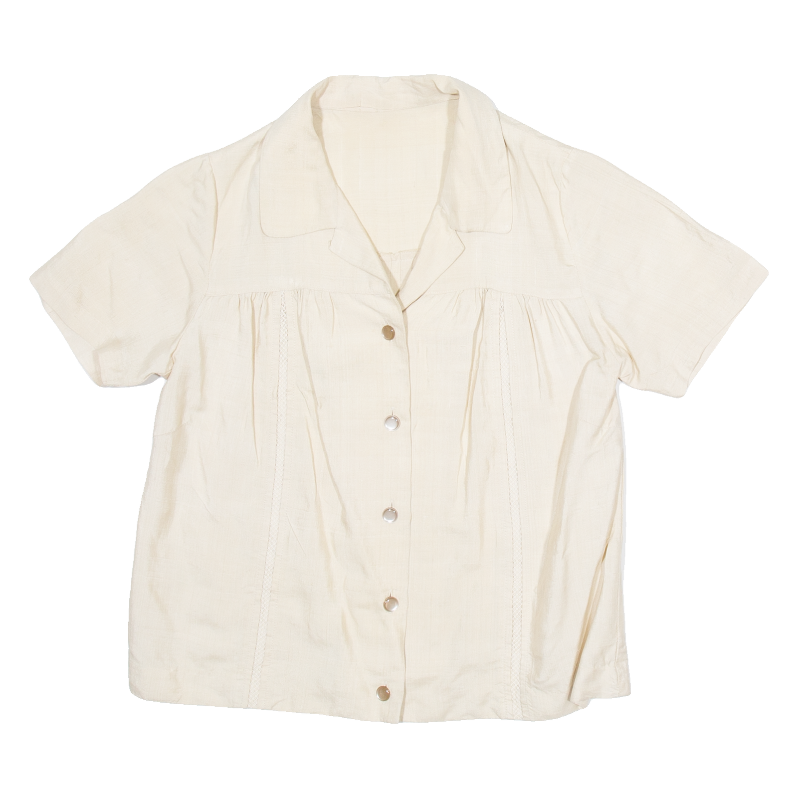 Womens Plain Shirt Brown S Refurbished - N/A refurbished available on Cerqular