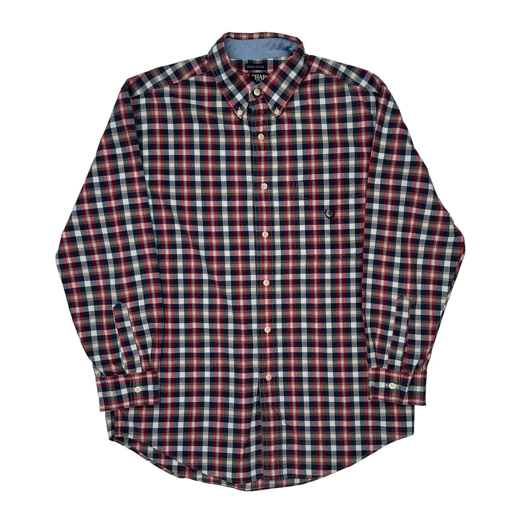 Chaps Ralph Lauren Checked Shirt - Medium Multicoloured Cotton Refurbished - Thrifted (note: this is a term often used to describe second- refurbished available on Cerqular