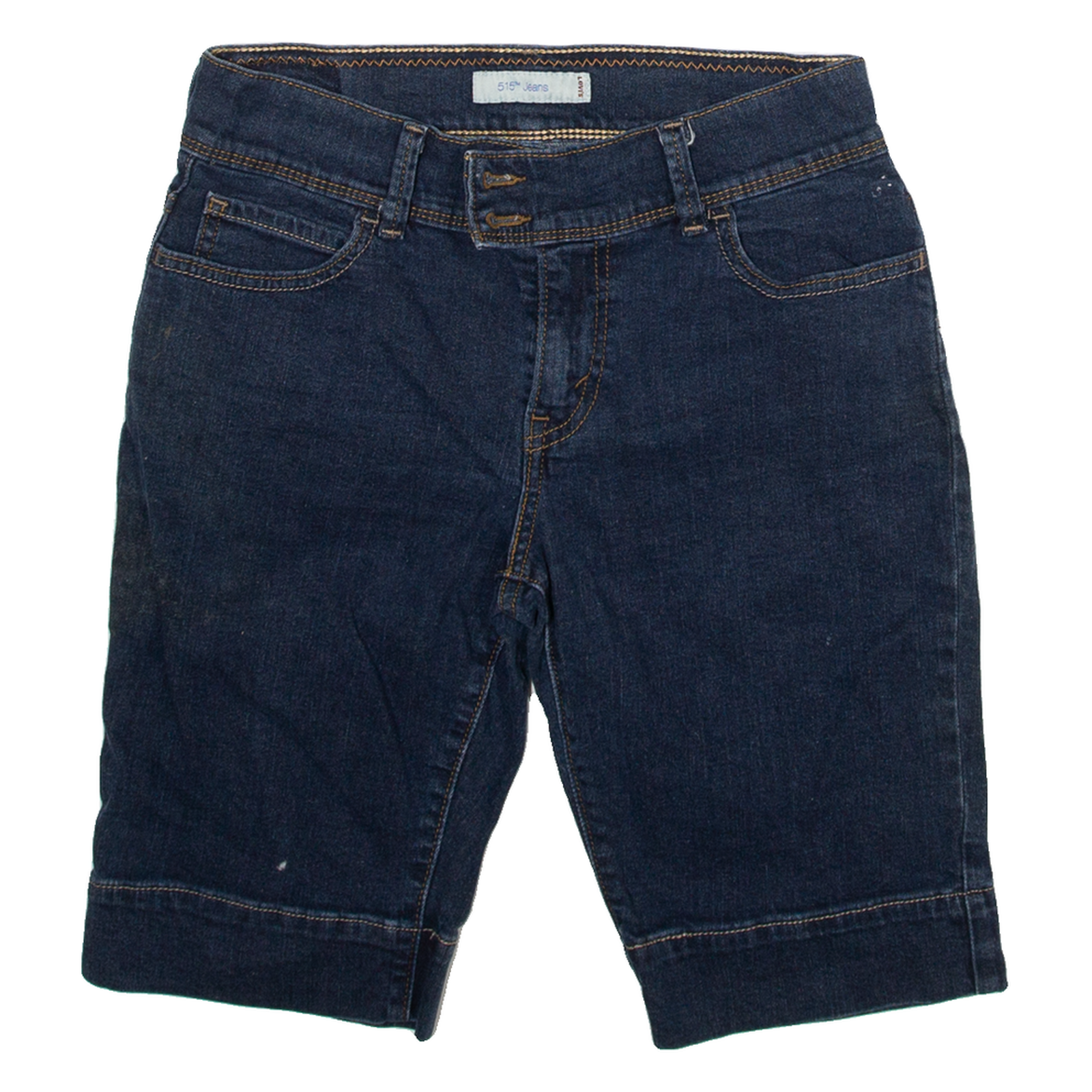 LEVI'S 515 Womens Jorts Shorts Blue S W28 Refurbished - N/A refurbished available on Cerqular