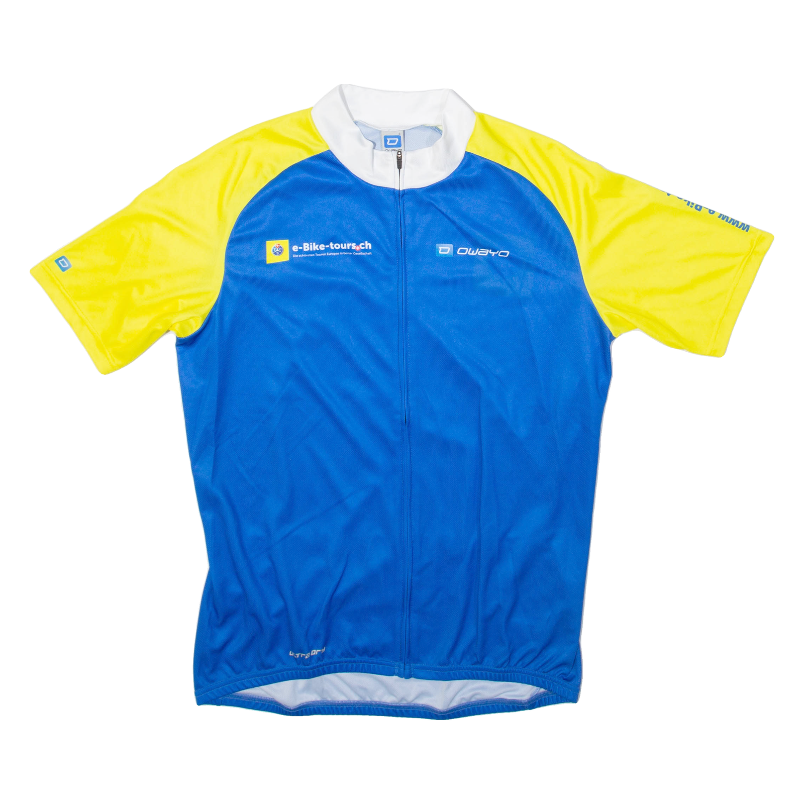 Full Zip Cycling Womens Jersey Blue UK 8 Refurbished - N/A refurbished available on Cerqular