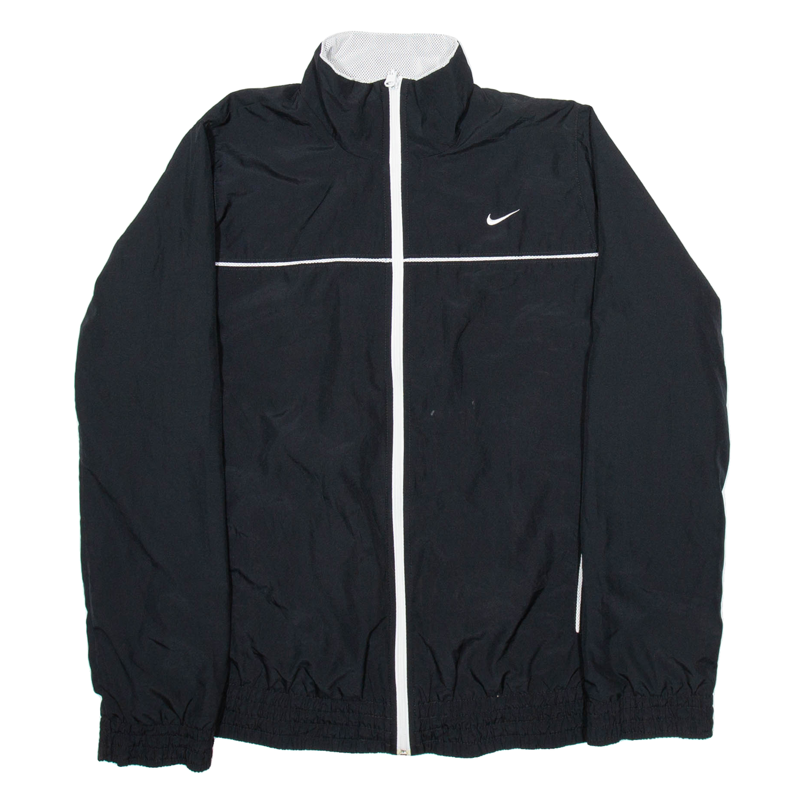 Buy NIKE Mesh Lined Mens Track Jacket Black L Refurbished - $44.19 NIKE Mesh Lined Mens Track Jacket Black L Refurbished - N/A refurbished available on Cerqular