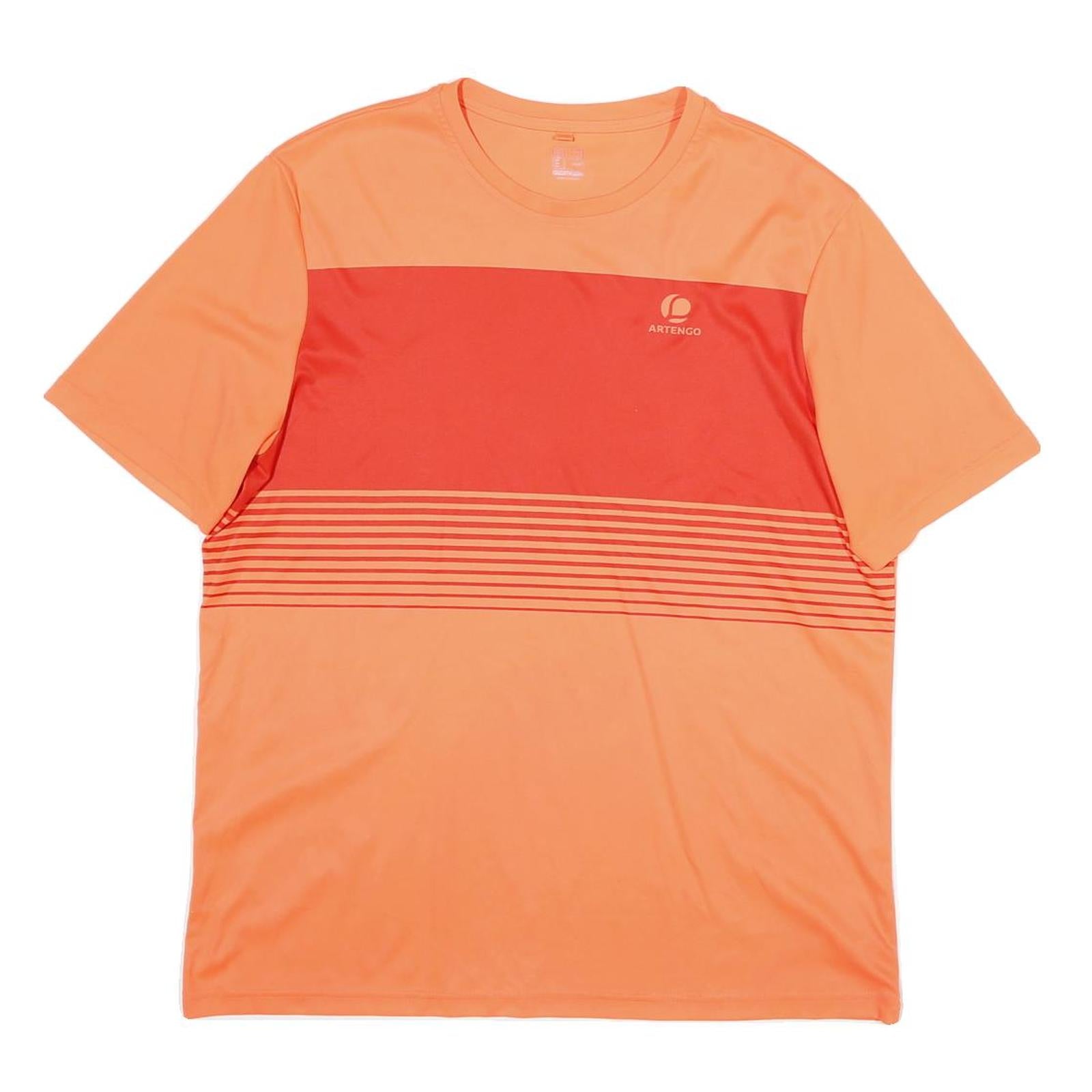 Buy ARTENGO Mens Orange & Red Graphic T-Shirt L Short Sleeve Crew Neck Sports Refurbished - $12.99 ARTENGO Mens Orange & Red Graphic T-Shirt L Short Sleeve Crew Neck Sports Refurbished - N/A refurbished available on Cerqular