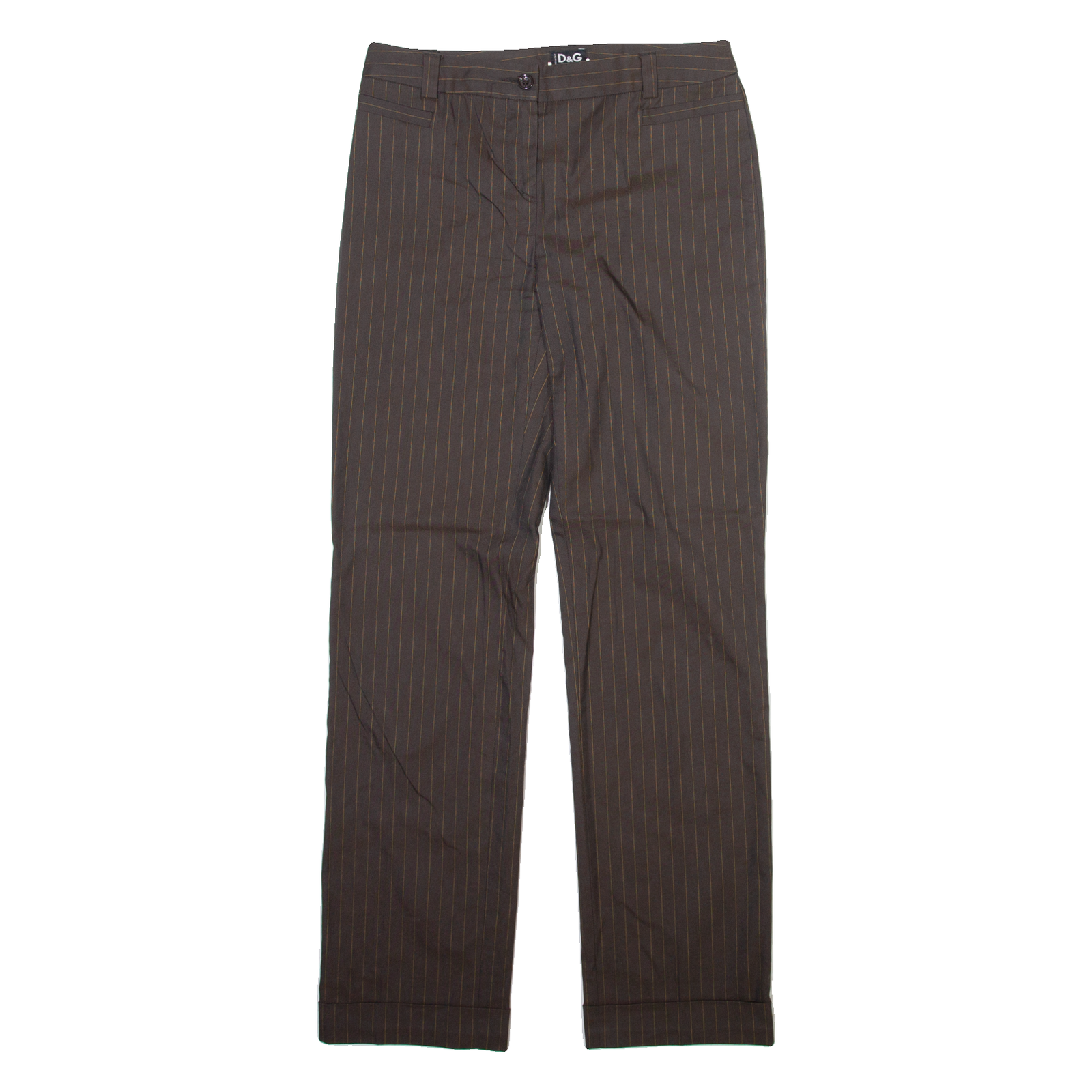 DOLCE & GABBANA Womens Trousers Grey Regular Straight W26 L30 Refurbished - N/A refurbished available on Cerqular