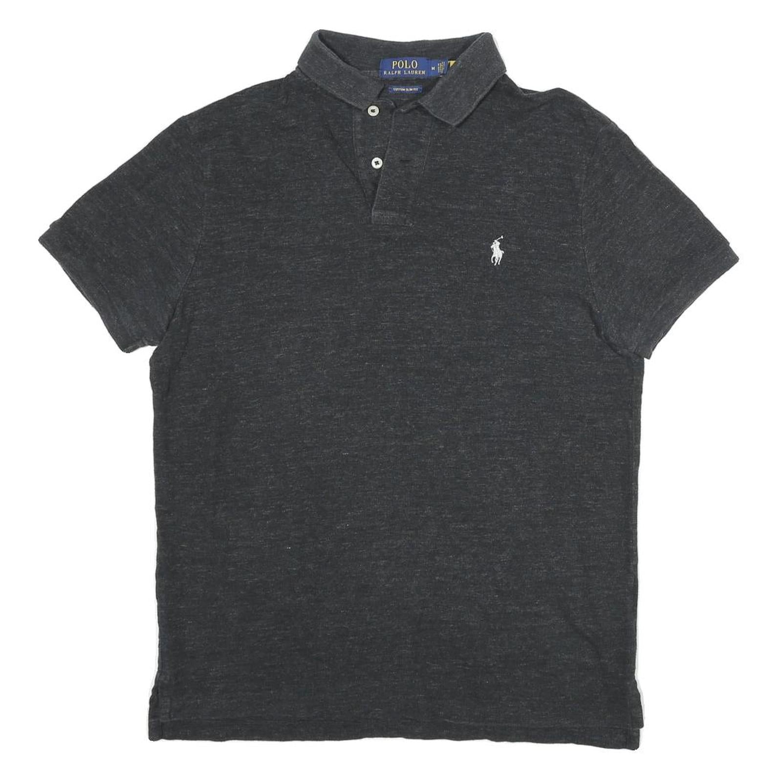 Buy POLO RALPH LAUREN Mens Black Short Sleeve Plain M Polo Shirt Cotton Blend Refurbished - $38.99 POLO RALPH LAUREN Mens Black Short Sleeve Plain M Polo Shirt Cotton Blend Refurbished - N/A refurbished available on Cerqular