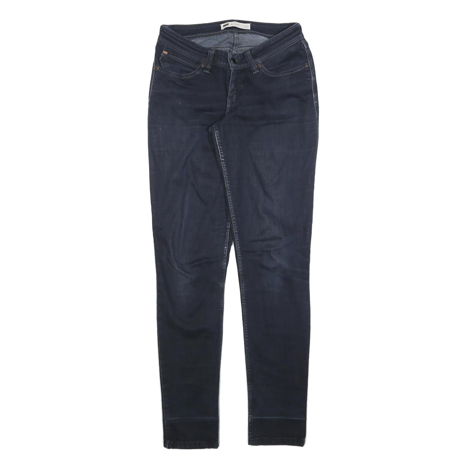 LEVI'S Womens Blue Slim Skinny Denim Jeans Cotton Blend W28 L32 Classic Comfort Refurbished - N/A refurbished available on Cerqular