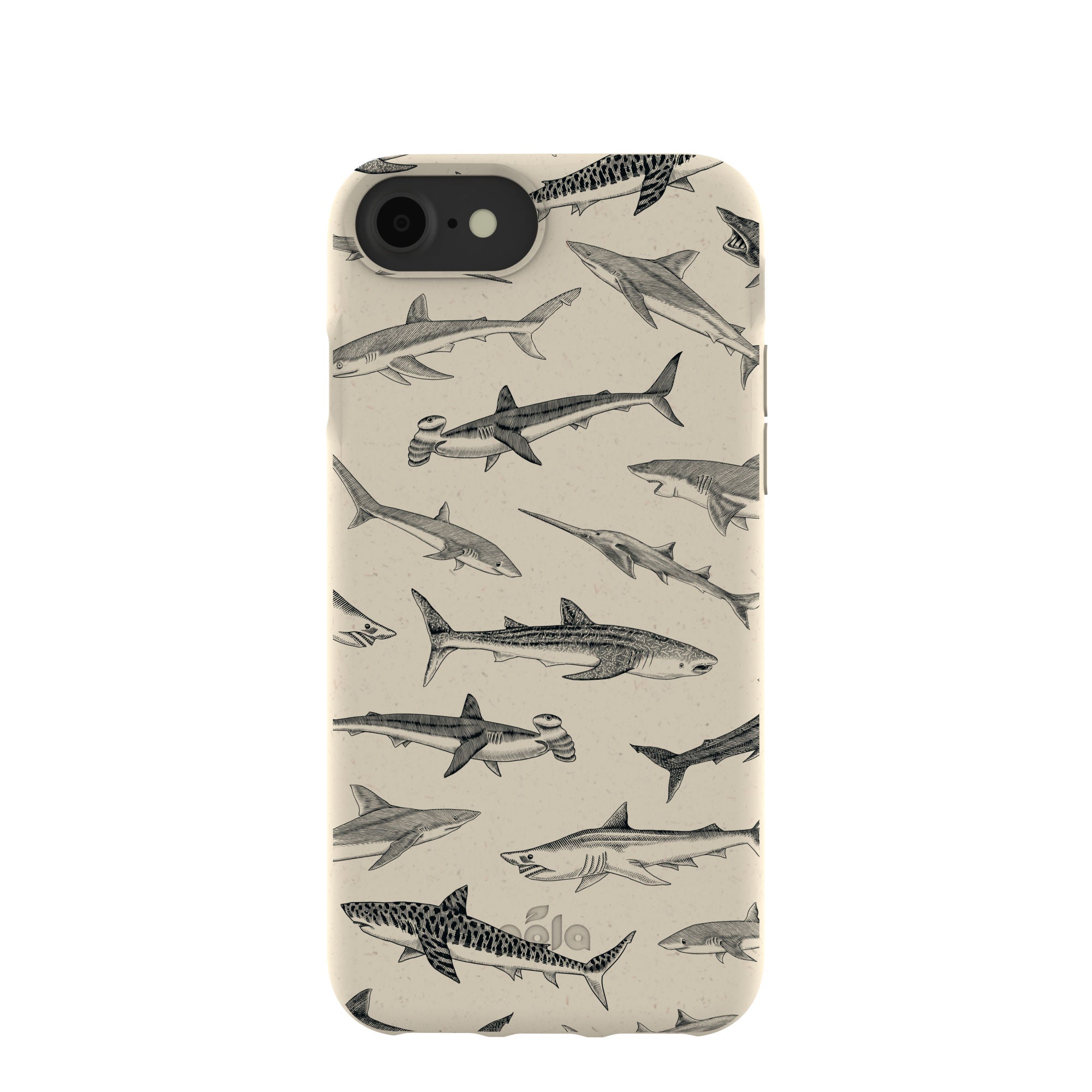 London Fog Shark World iPhone 6/6s/7/8/SE Case Refurbished - Pela Case refurbished available on Cerqular
