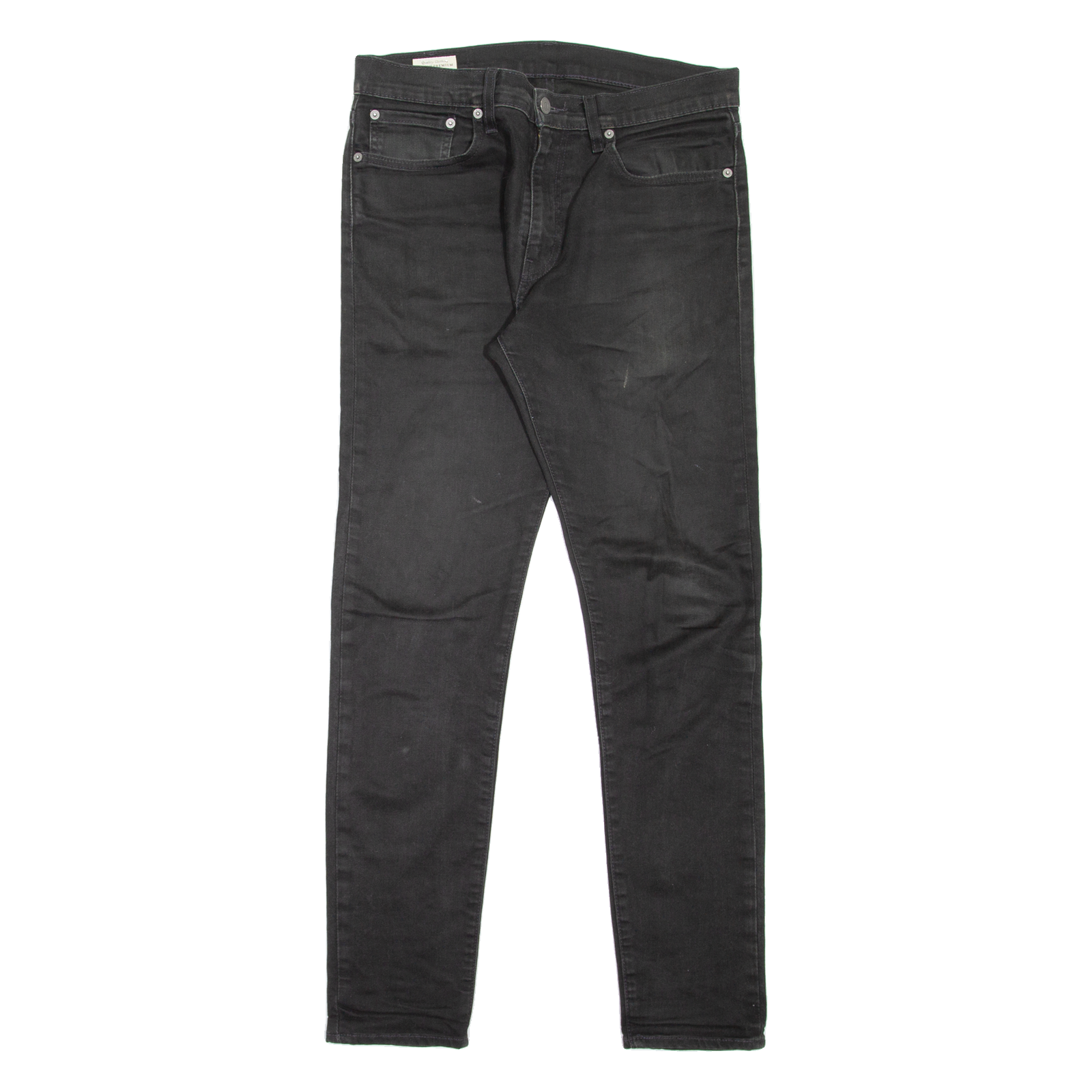 LEVI'S 512 BIG E Jeans Mens Black Slim Tapered W31 L32 Refurbished - N/A refurbished available on Cerqular
