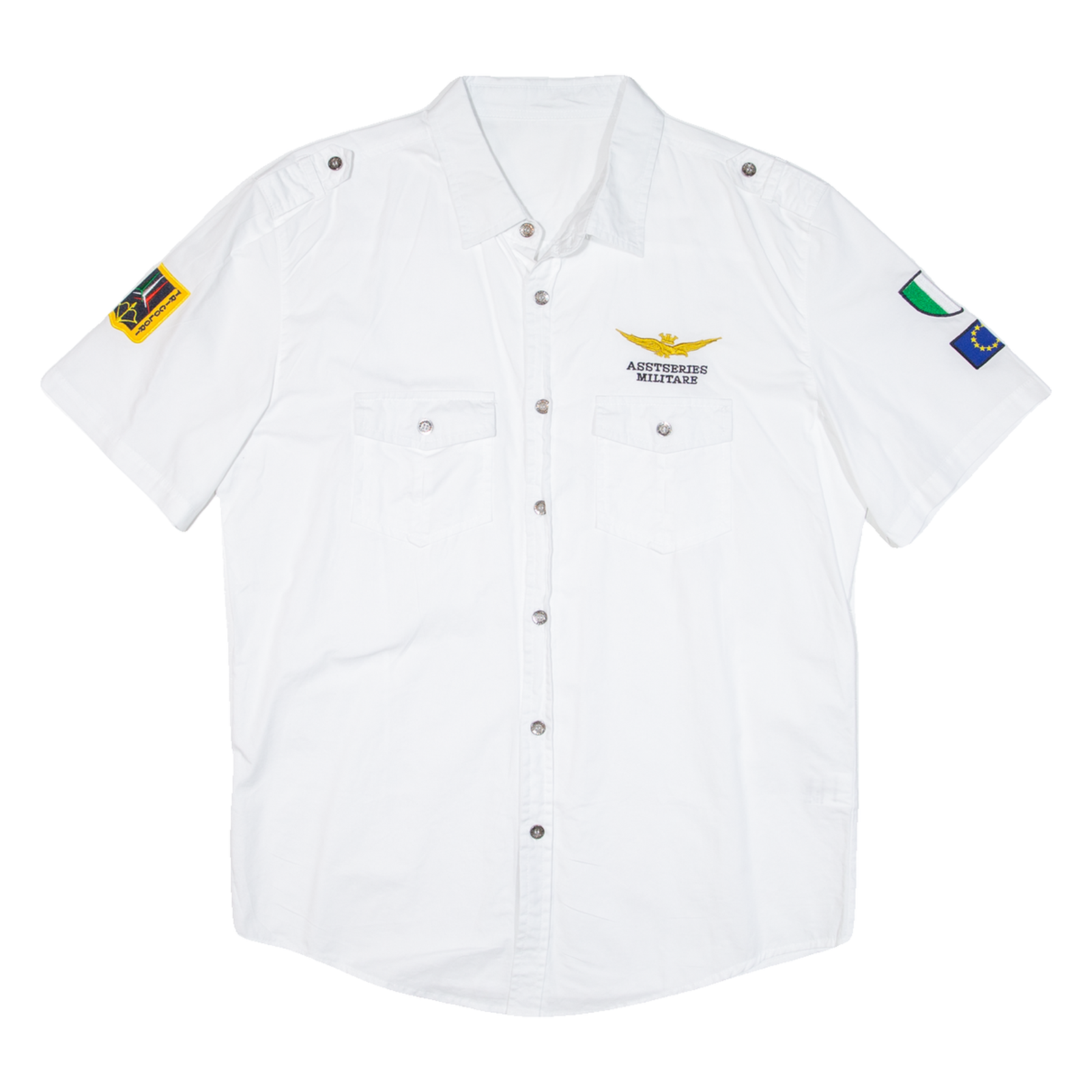 Mens Plain Shirt White L Refurbished - N/A refurbished available on Cerqular