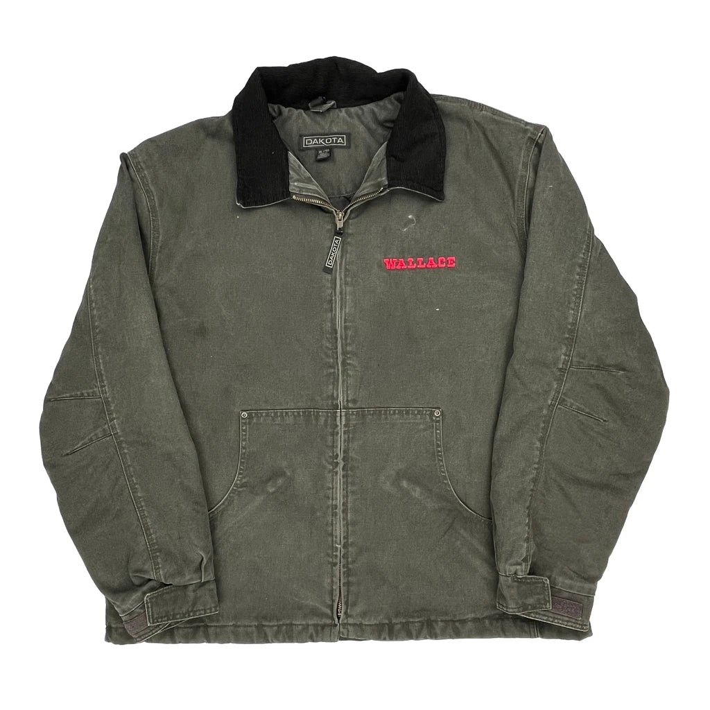 Swingster Jacket - XL Grey Cotton Refurbished - Thrifted (note: this is a term often used to describe second- refurbished available on Cerqular