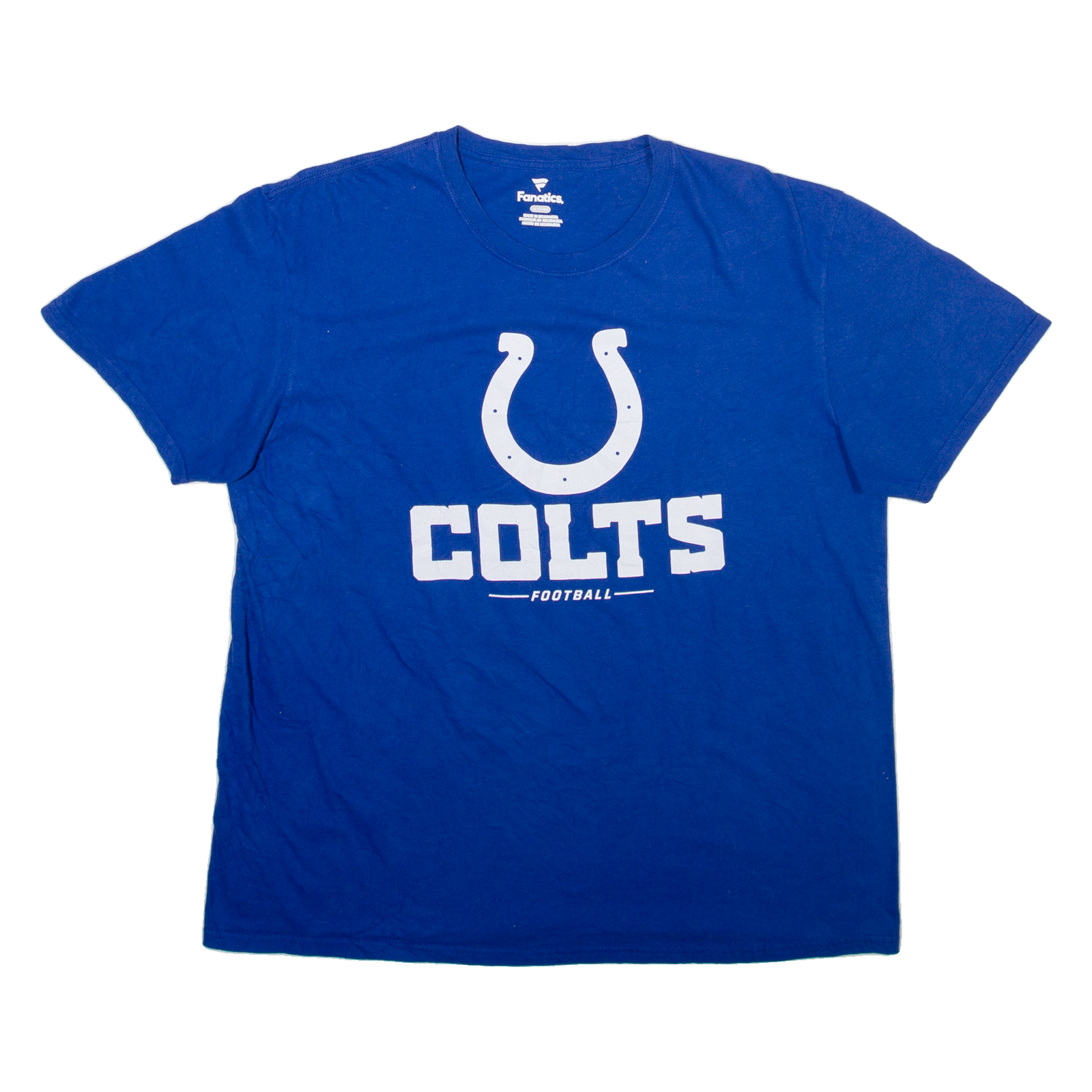 FANATICS Indianapolis Colts Mens T-Shirt Blue USA XL Refurbished - N/A refurbished available on Cerqular