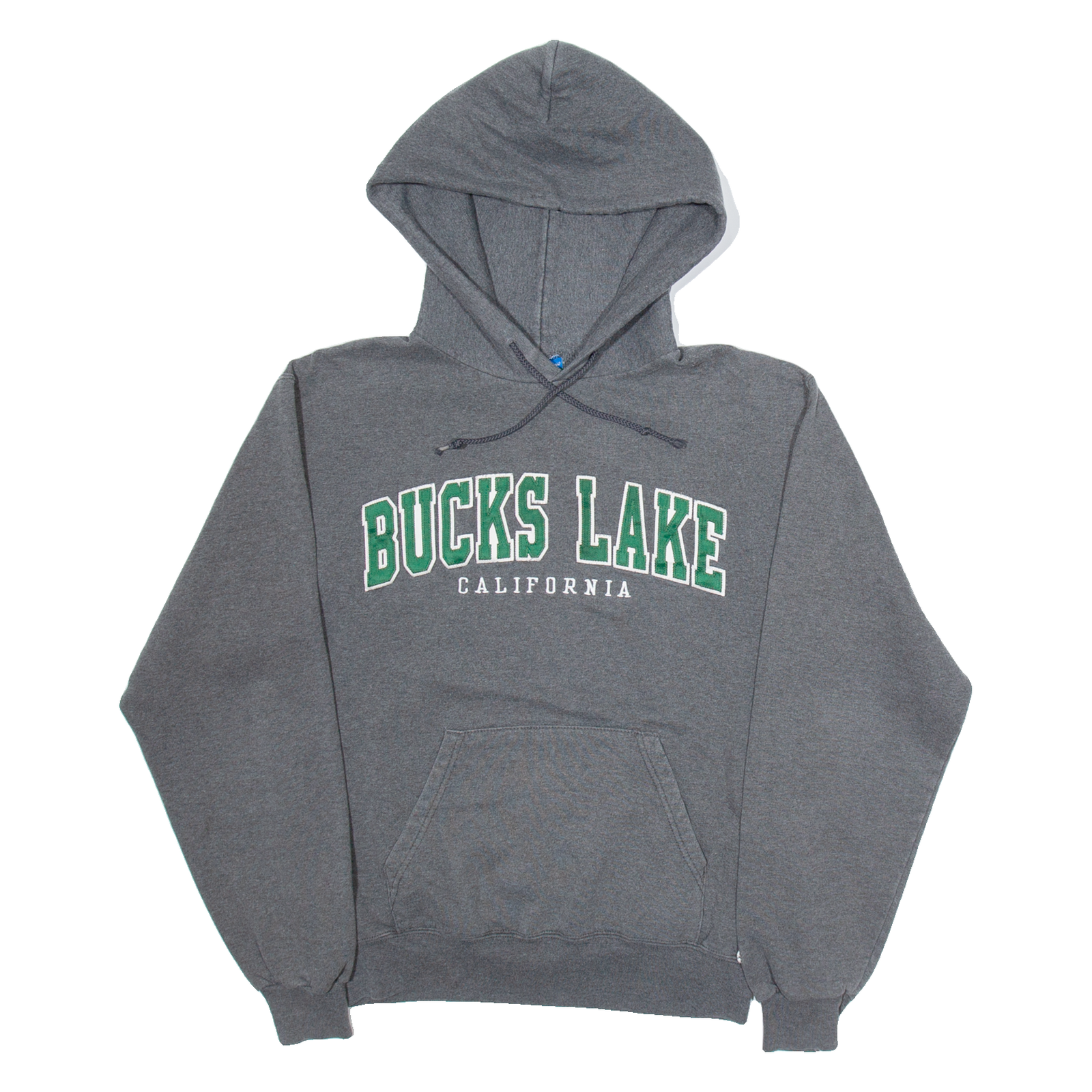 CHAMPION Bucks Lake California Mens Grey Hoodie USA S Refurbished - N/A refurbished available on Cerqular