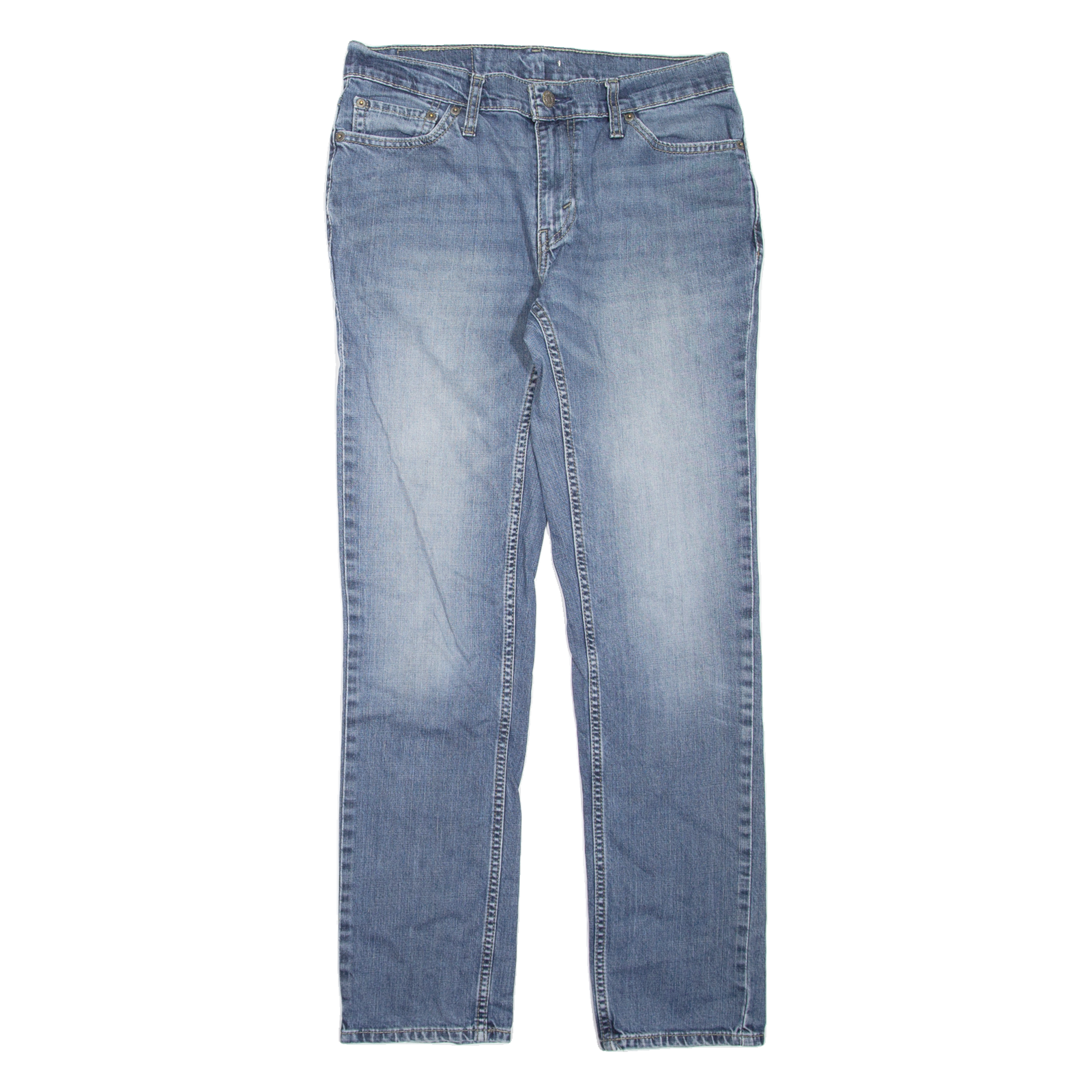 LEVI'S 511 Jeans Mens Blue Slim Straight Stone Wash W30 L32 Refurbished - N/A refurbished available on Cerqular