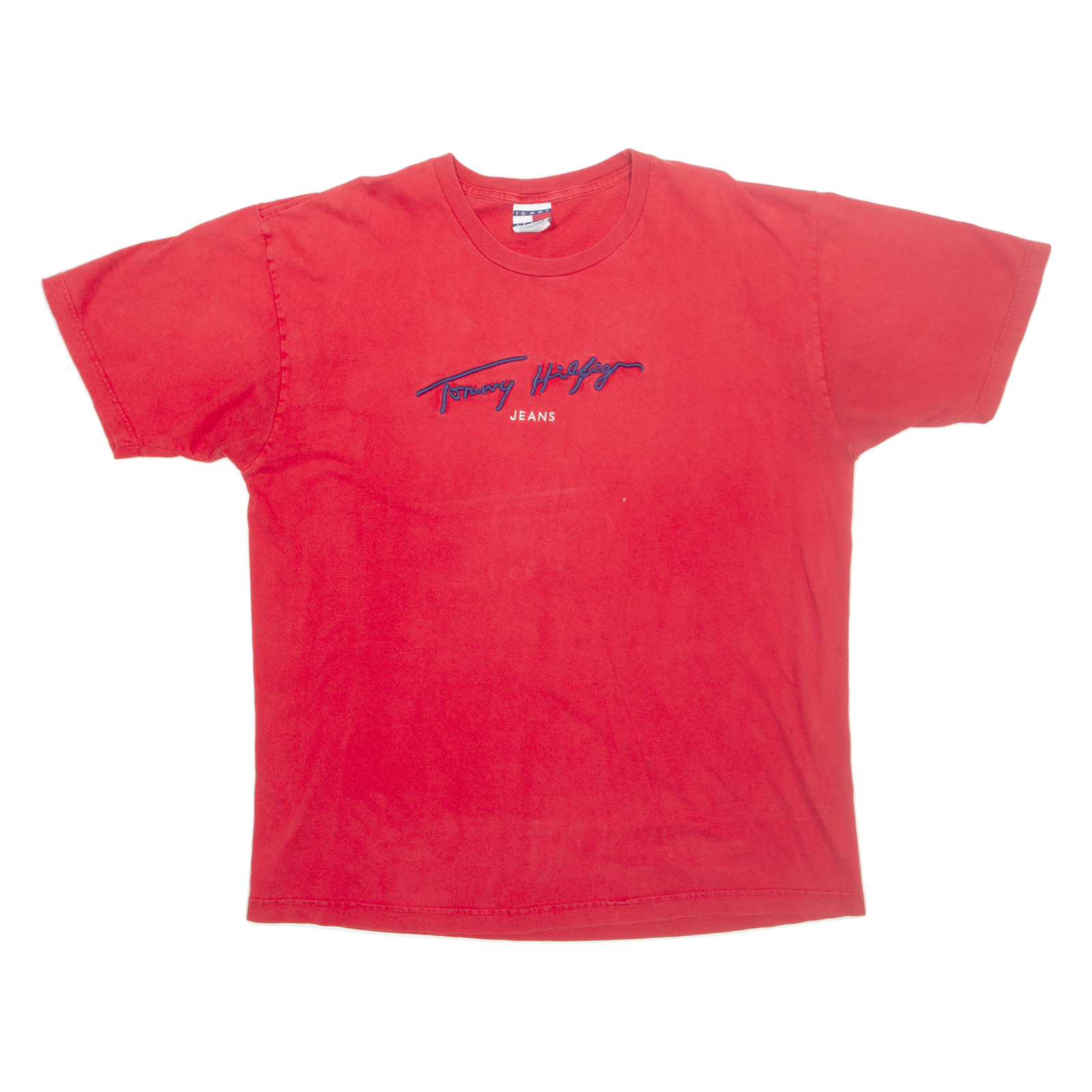 TOMMY HILFIGER Mens T-Shirt Red XL Refurbished - N/A refurbished available on Cerqular
