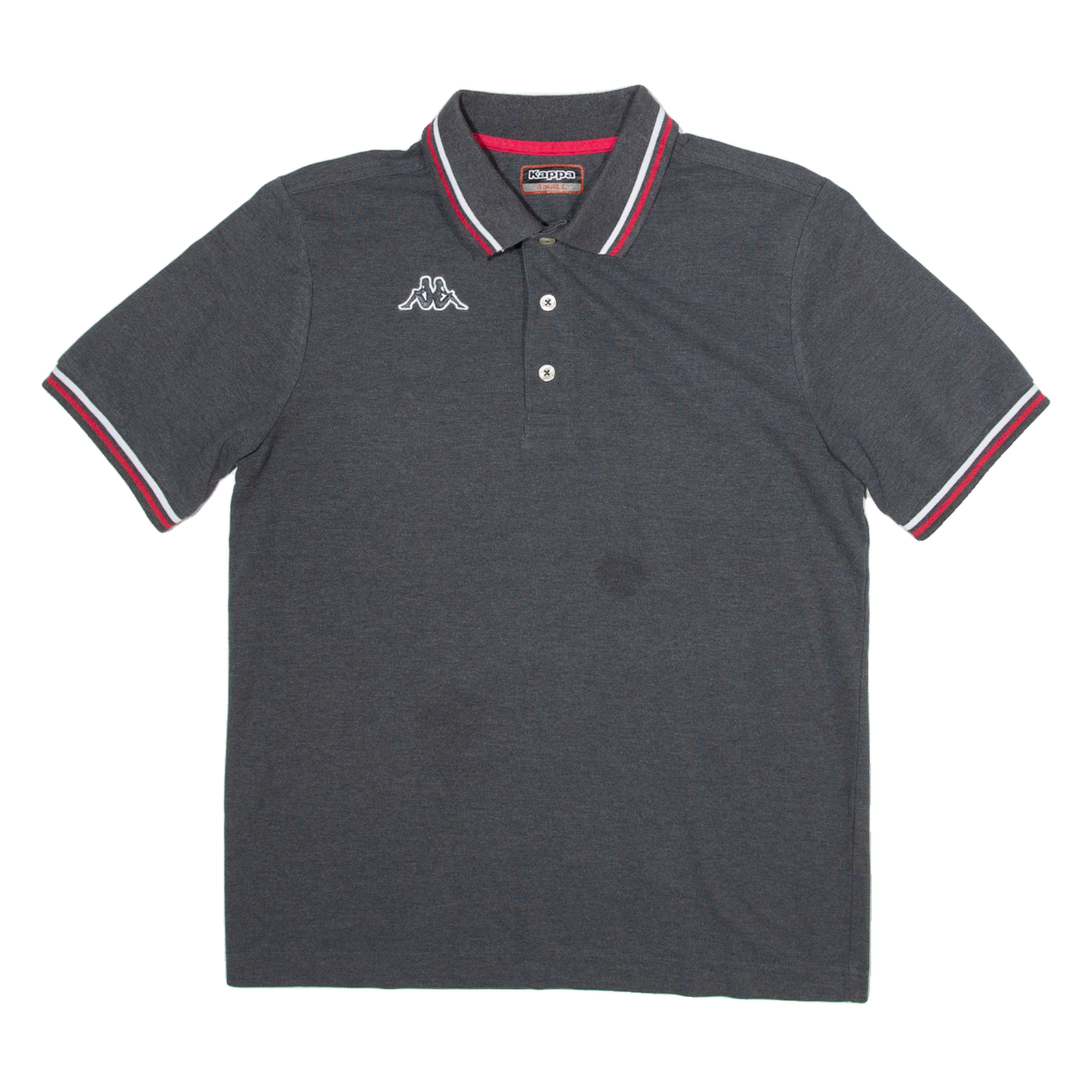 KAPPA Mens Polo Shirt Grey S Refurbished - N/A refurbished available on Cerqular