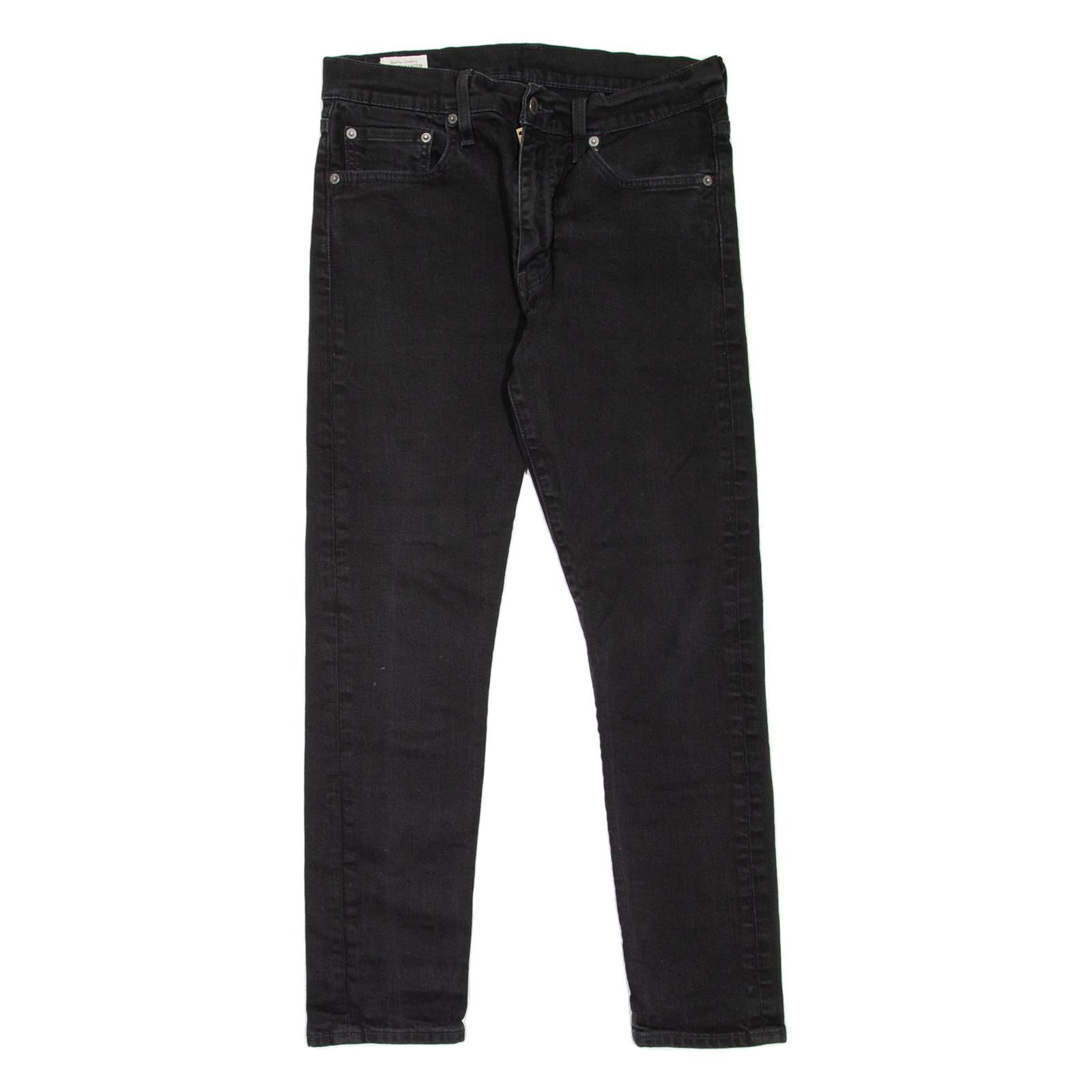 LEVI'S 512 BIG E Jeans Mens Black Slim Tapered W32 L27 Refurbished - N/A refurbished available on Cerqular