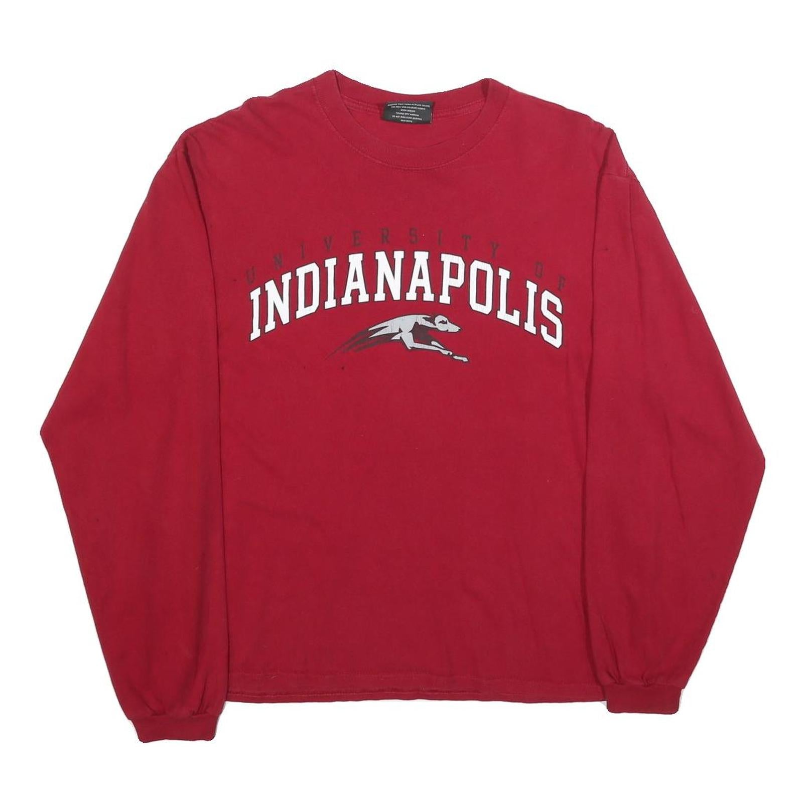 Buy STEVE & BARRYS Mens Red University Of Indianapolis Graphic T-Shirt M Long Sleeve Refurbished - $25.99 STEVE & BARRYS Mens Red University Of Indianapolis Graphic T-Shirt M Long Sleeve Refurbished - N/A refurbished available on Cerqular