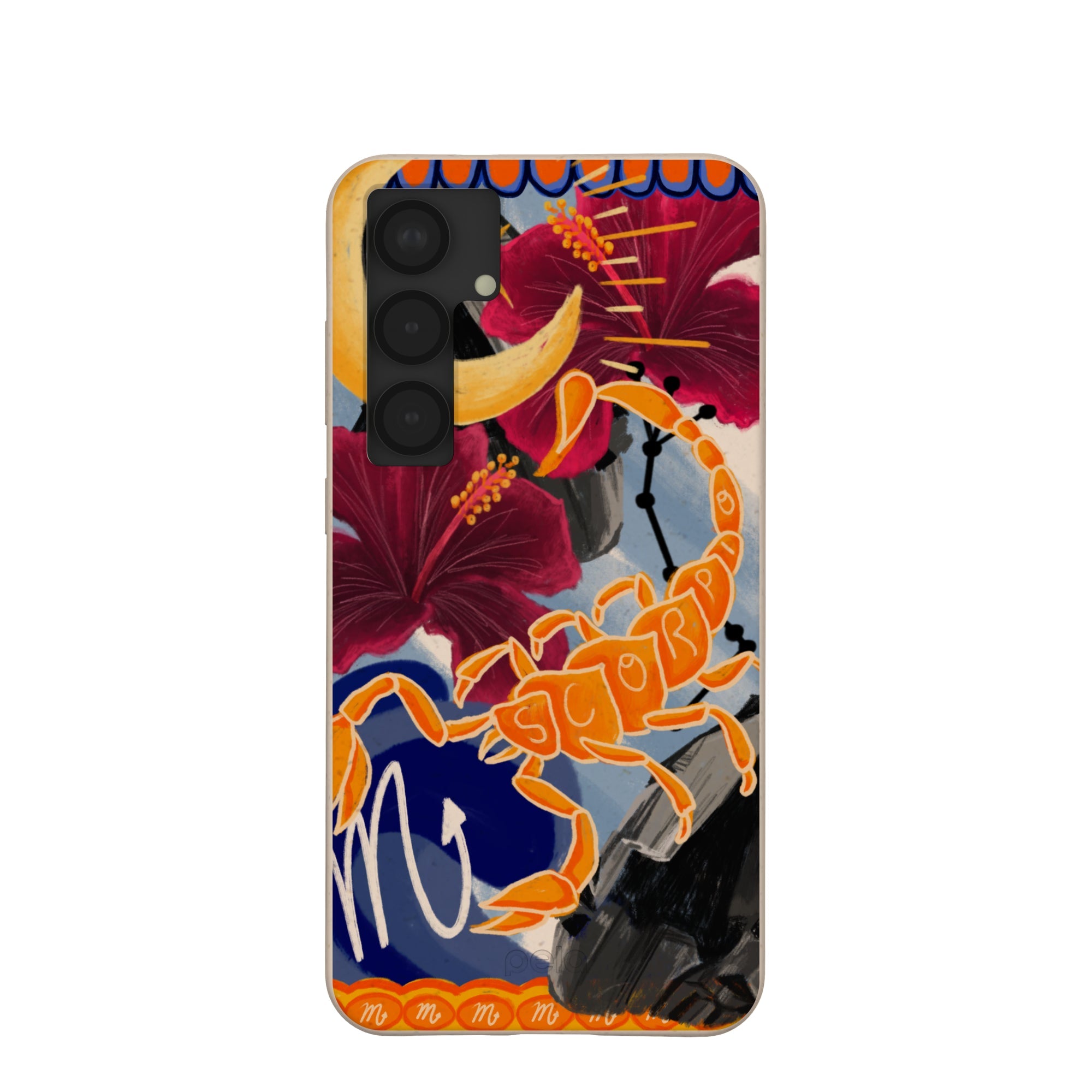 Seashell Scorpio Scorpion Samsung Galaxy S25+(Plus) Case Refurbished - Pela Case refurbished available on Cerqular